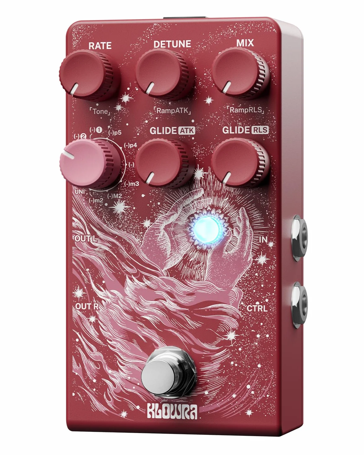 Vein Pitch Shifter gitarowy do gitary elektrycznej z 17 trybami spadku skoku, precyzja mikrorotonalna, analogowa suchość, prawdziwe stereo, wejście CTRL - graj jak pełny basista