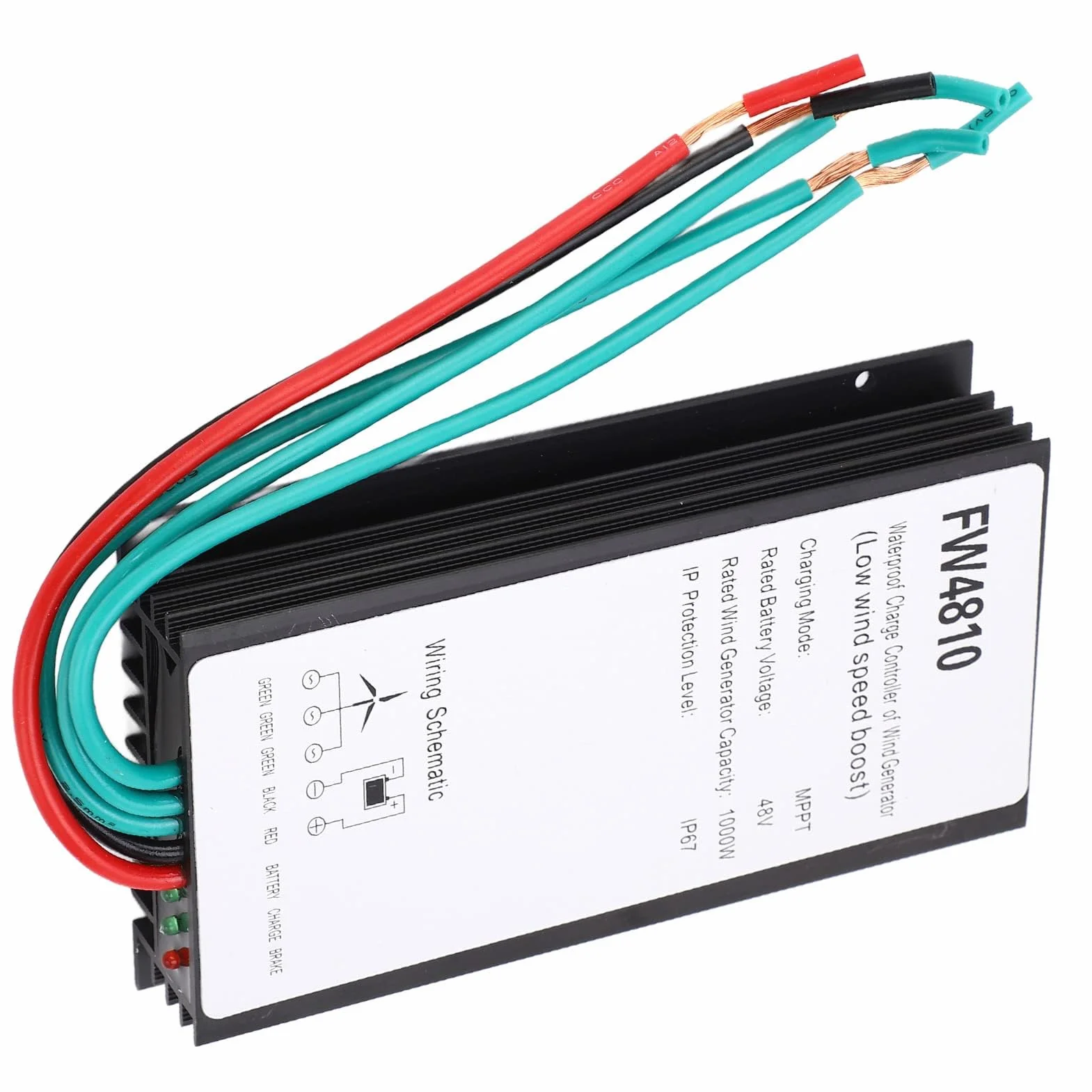 FW4810 1000W Kontroler ładowania Wiatru MPPT Kontroler 48V IP67