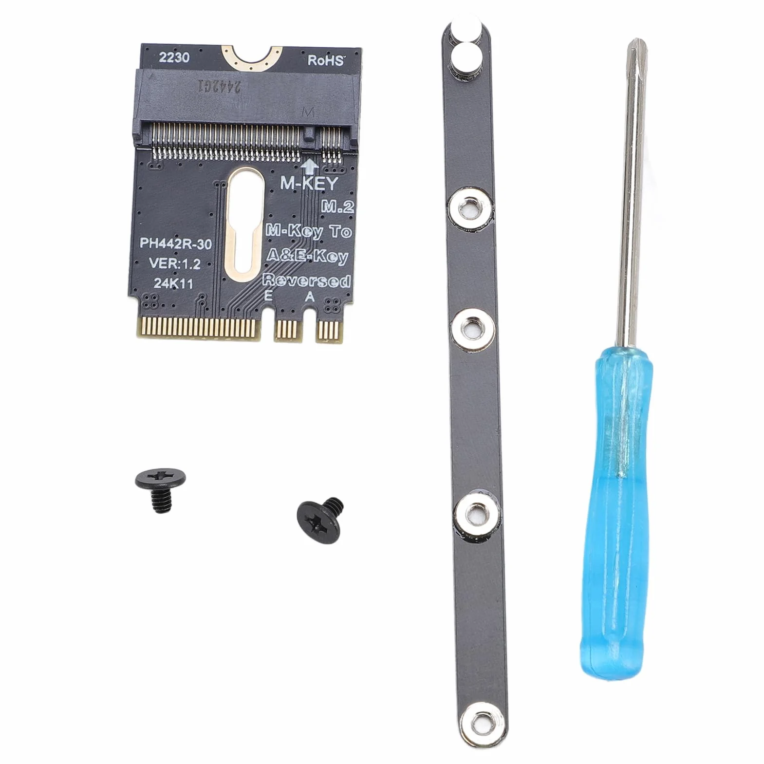 M.2 A i E WiFi Port PCIE 4.0 M KLUCZ NVME SSD Adapter, Obsługa Prędkości PCIE 4.0 dla NVME SSD, 2230 2240 2260 2280 M.2 Rozmiary Kart