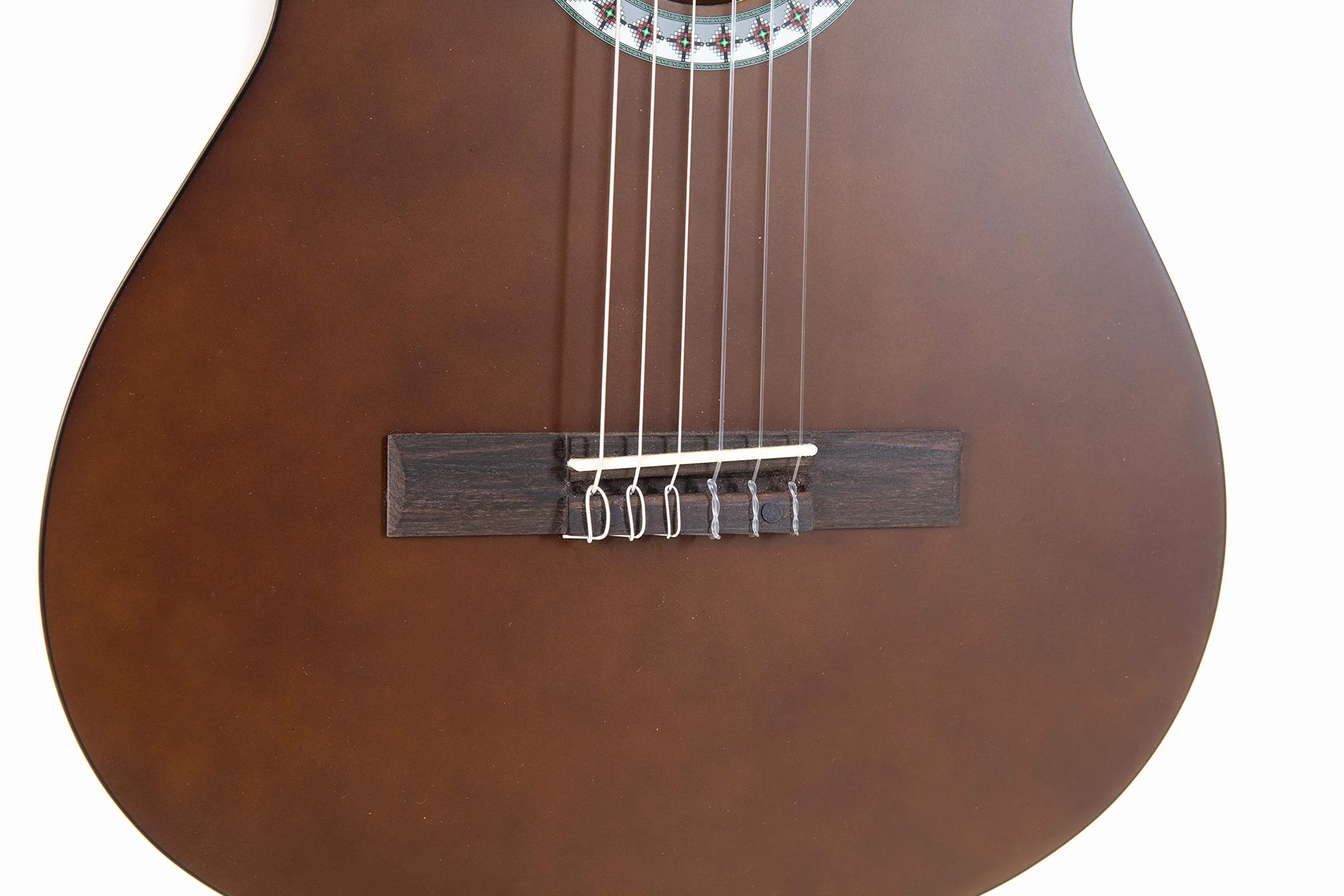 GEWA gitara klasyczna Basic 3/4, korpus lipa, podstrunnica drewno pakkaholz, chromowane maszynki, kolor orzechowy