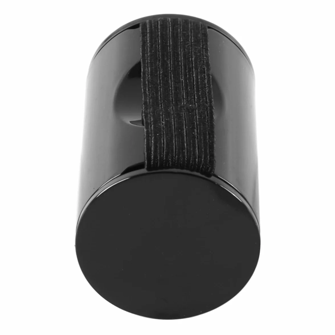 2 szt. Finger Shaker Rhythm Sand Shaker Fingers Ring Plastikowy palec muzyczny do gitary, ukulele, mandoliny, banjo (czarny)
