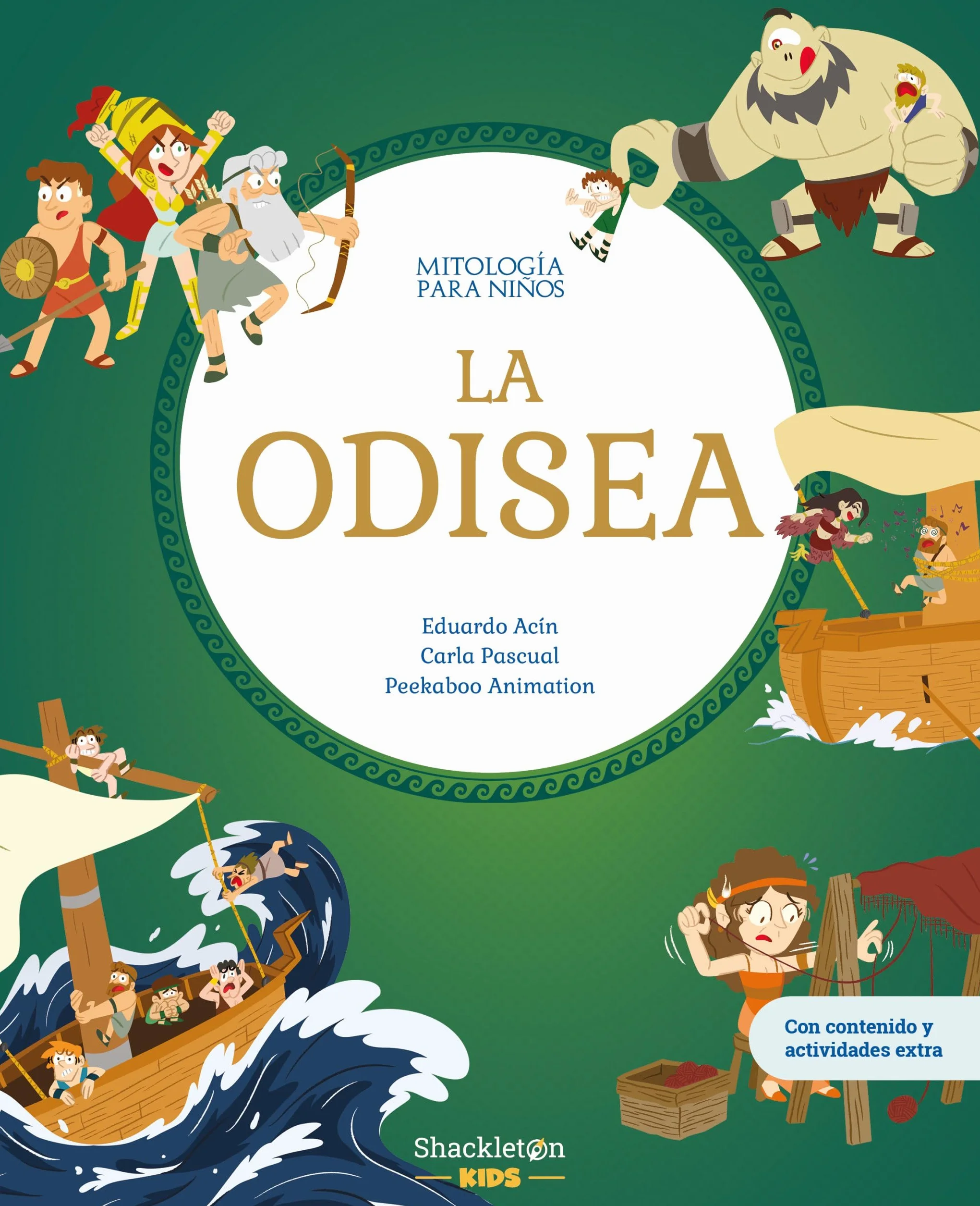 La Odisea / The Odyssey: Las mejores historias de la mitología griega y romana, convertidas en preciosos cuentos para niños.: 1