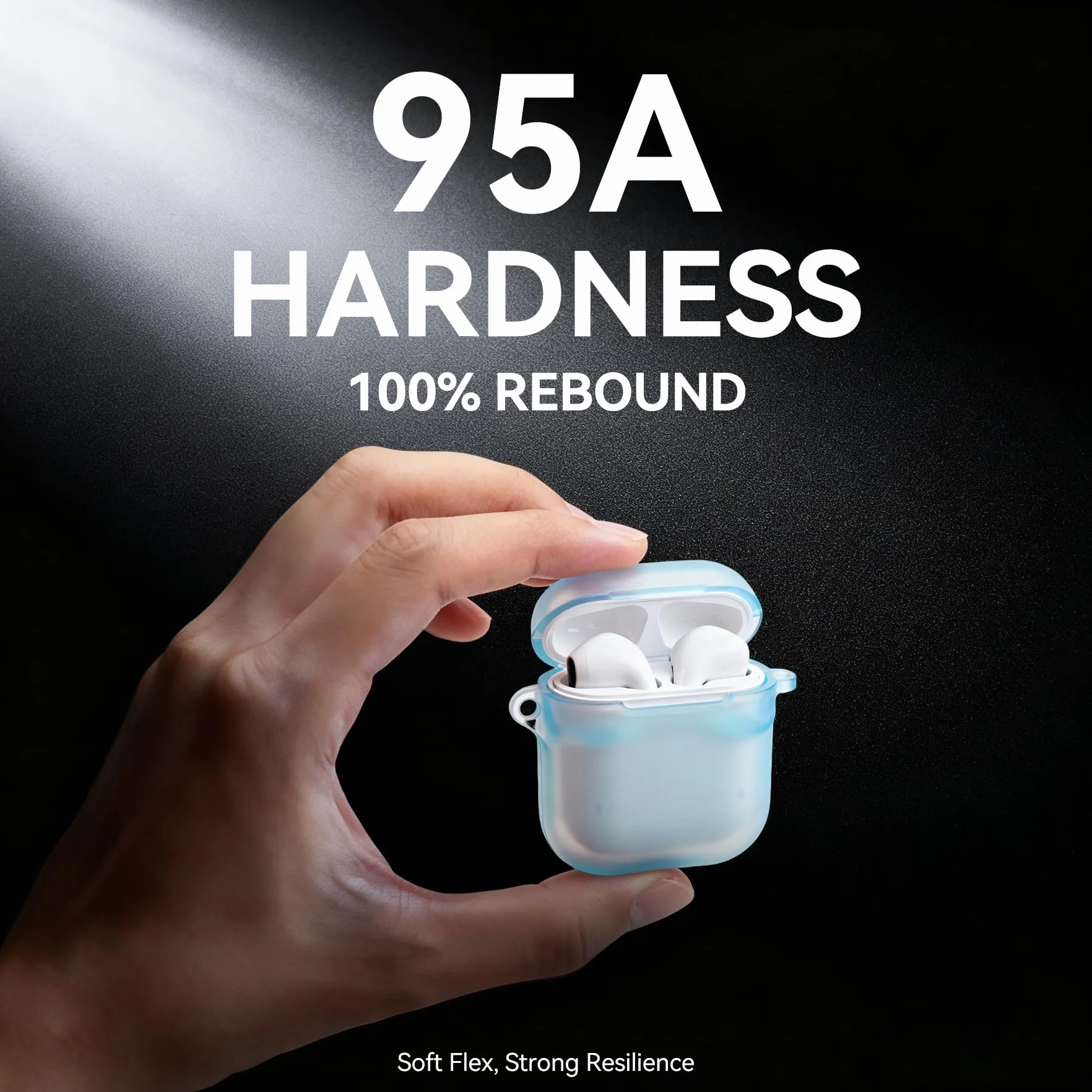 SUNLU 2KG TPU 3D Druku Filament 1,75 mm, przemysłowy klasy 95A TPU,odporny na zużycie, elastyczny, owysokiej sprężystości, łatwy do drukowania, dokładność ±0,03 mm,1kg,2 Szpule,Czarny+Czarny