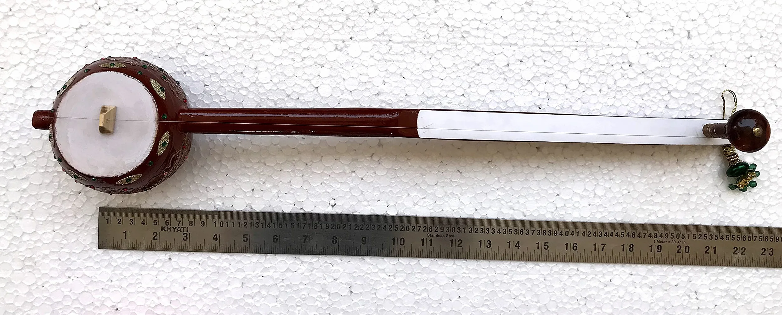Tumbi One Struny drewniany instrument ludowy Punjab Ek Tara, 1 sztuka
