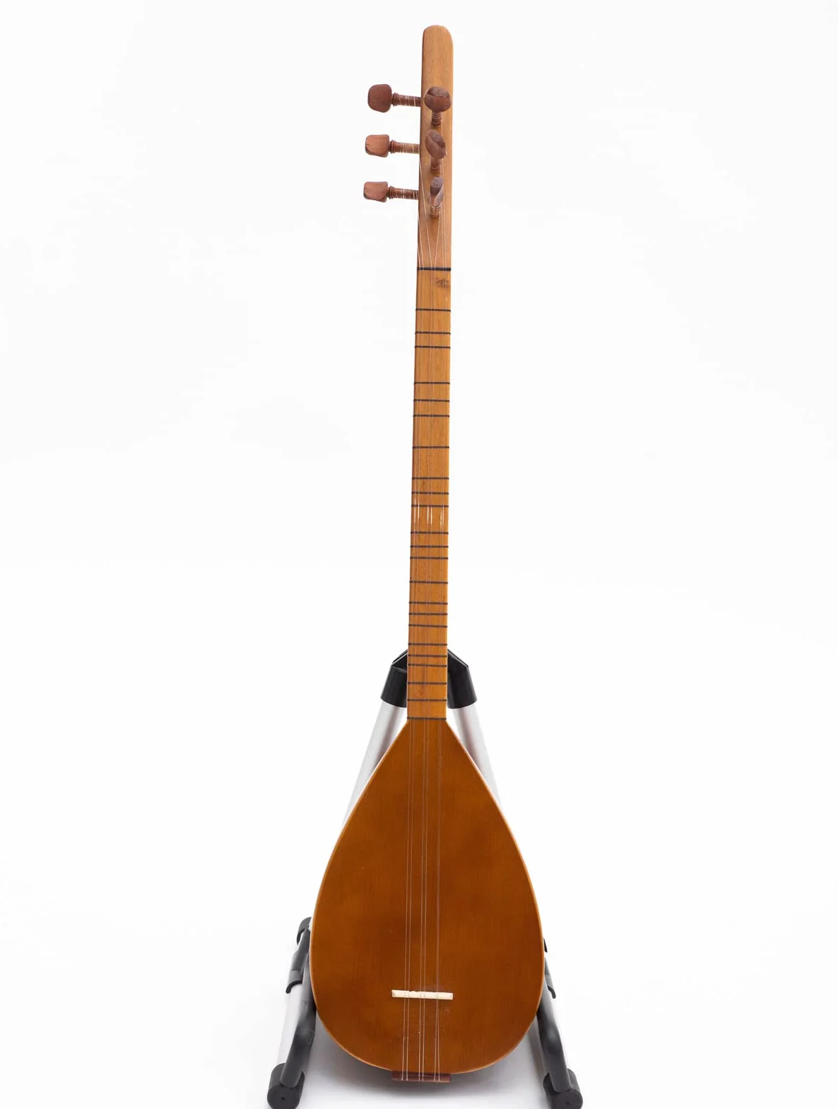 Turecki Cura Saz Ręcznie wykonany instrument z drewna kasztanowego z kołkami z palisandru