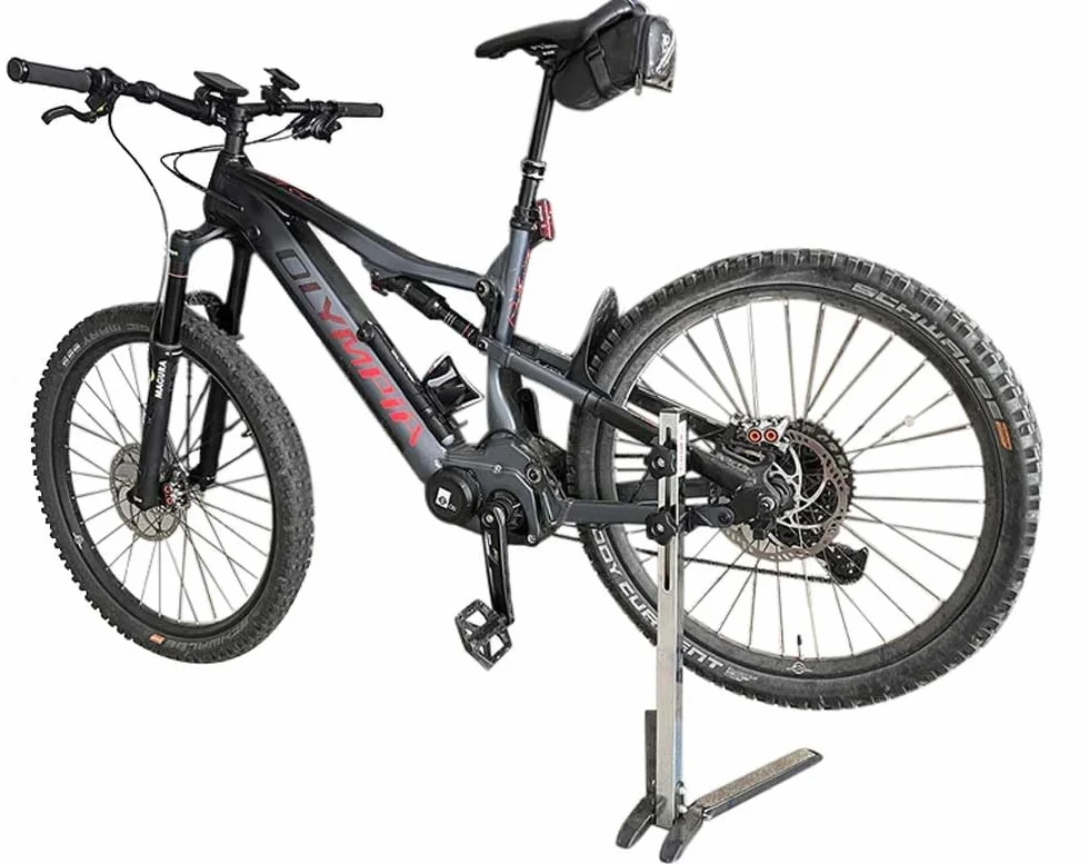 Gioma Stilo Stojak Rowerowy z Widelcem, Chrom/Szary, GC 215 – 00