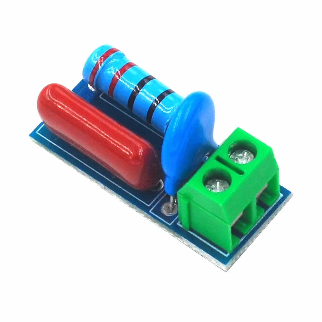 Hailege 5pcs RC Absorption Circuit Module Circuit Anti-Interference Protection Module Electromagnetic Surge Protection for Relay Switch Tyrystor