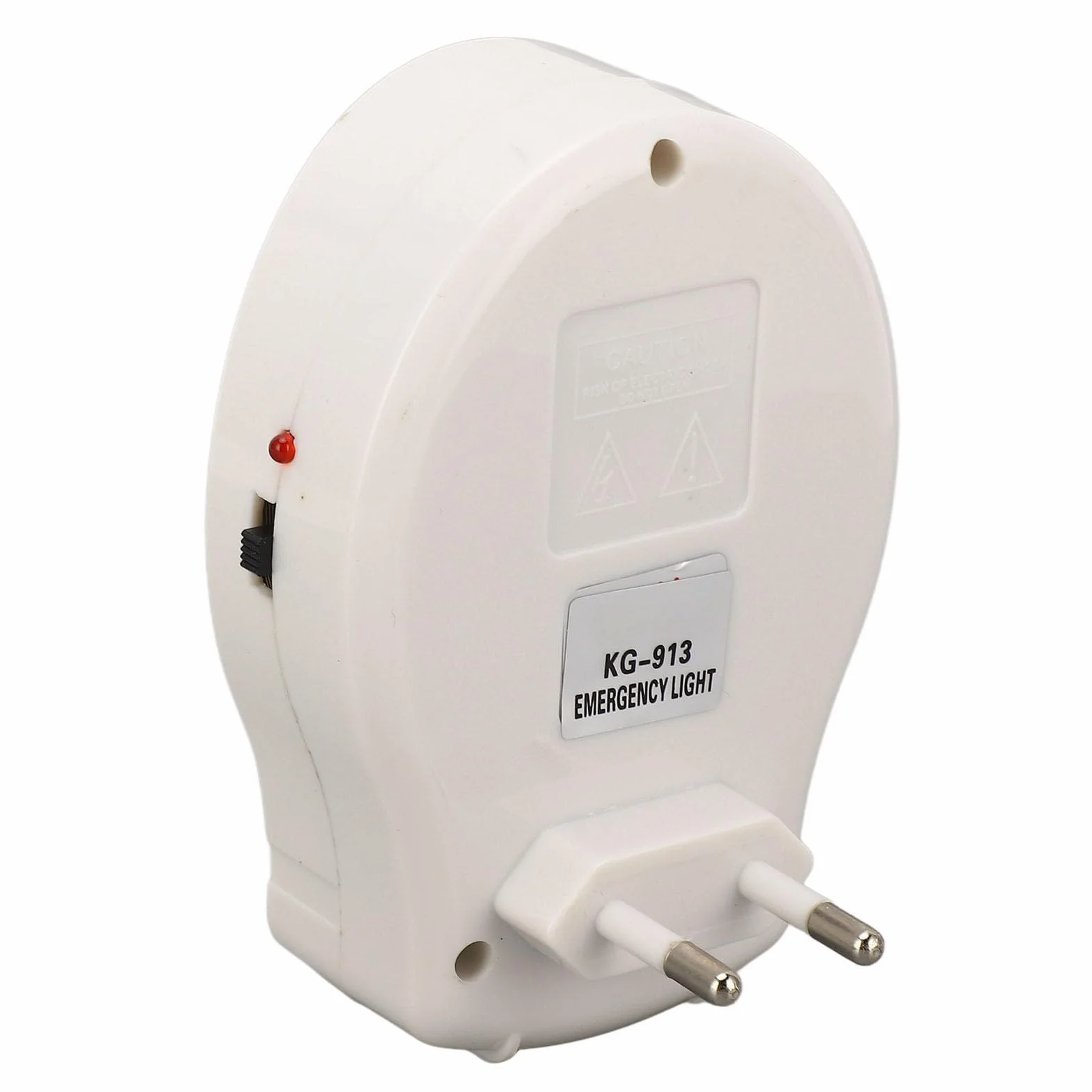 Podłącz Oświetlenie Awaryjne 2 Gang AC110-240V 2W LED Home Emergency Light (Wtyczka UE)