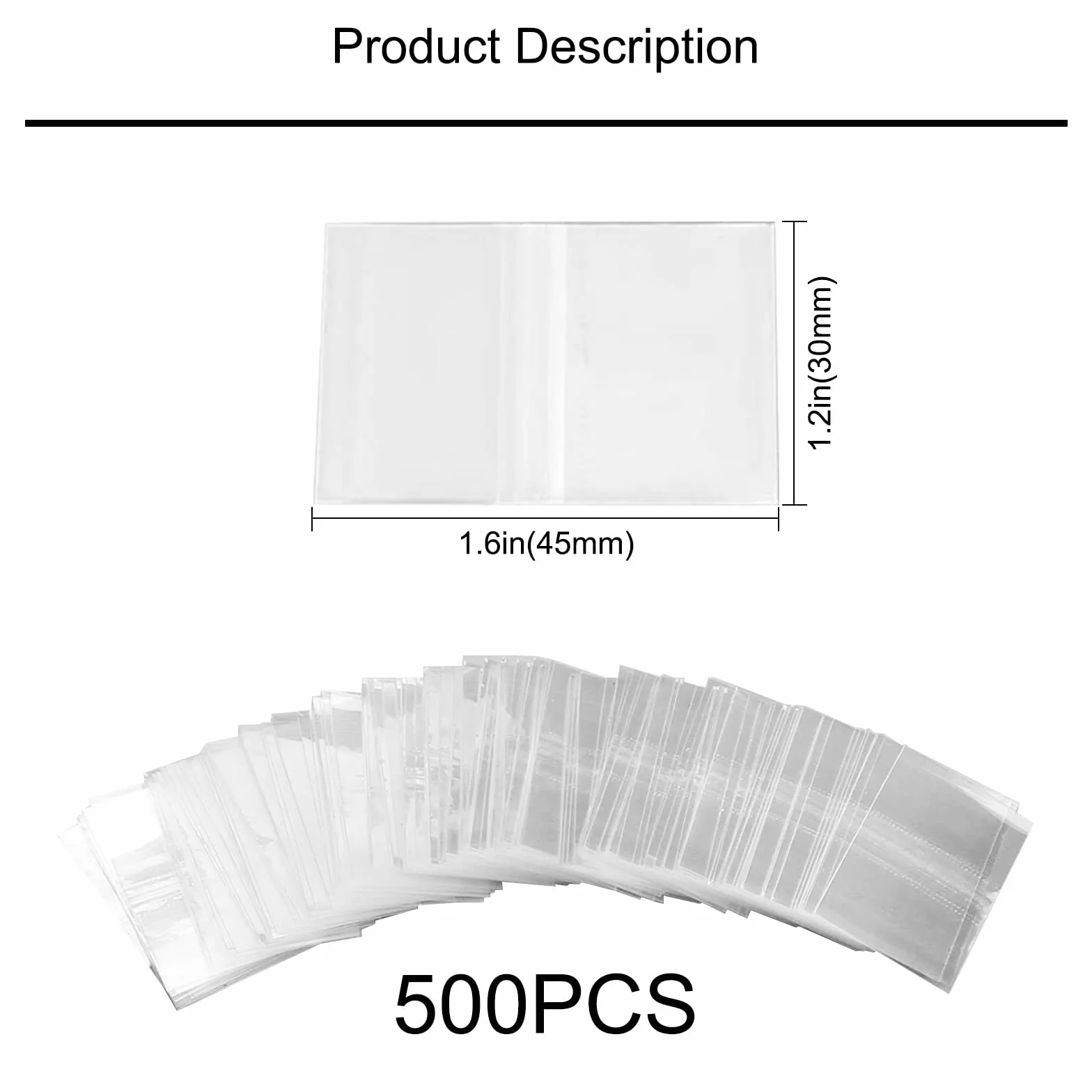 Taśma termokurczliwa, 500 sztuk, 45 x 30 mm, przezroczyste perforowane taśmy termokurczliwe z PCW, taśmy uszczelniające do butelek z olejkiem eterycznym, zakres średnic nakrętek na butelki, 3/4 cala