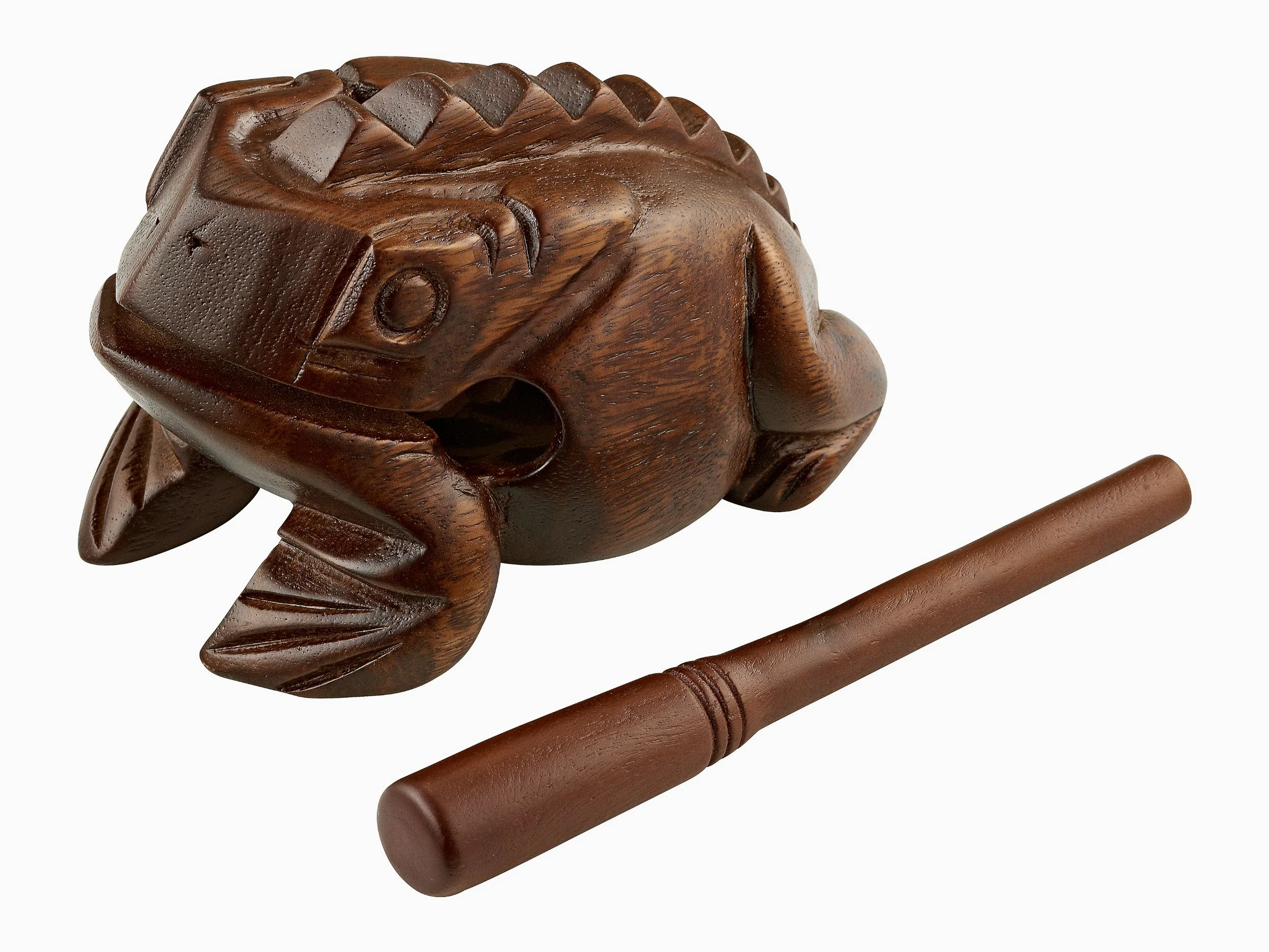 Meinl FROG-L duża drewniana żaba - brązowa