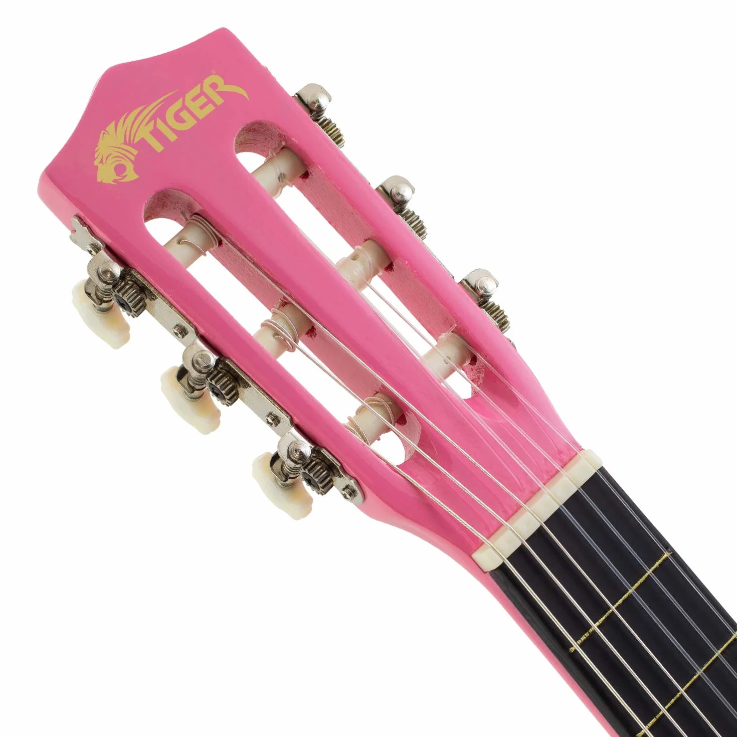 Gitara koncertowa TIGER CLG4-PK 3/4 naturalny różowa
