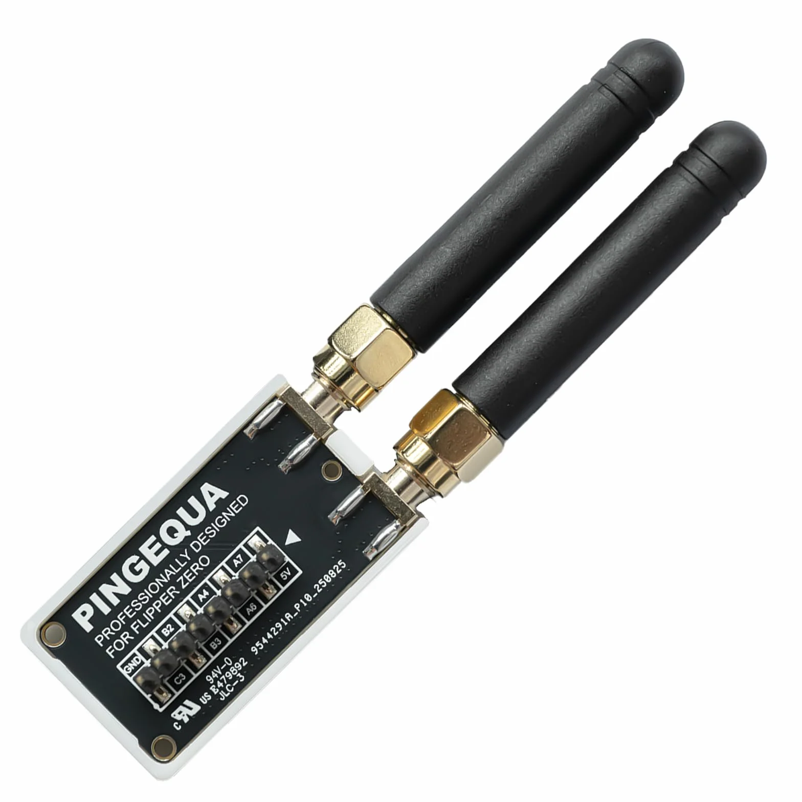Flipper Zero NRF24 & CC1101 RF Devboard, ultrakompaktowy moduł bezprzewodowy, 2,4 GHz i 433 MHz, wysoka wydajność, automatyczny przełącznik, Plug & Play (z obudową z nadrukiem 3D)