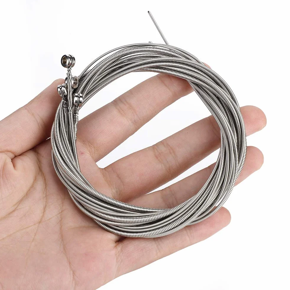 Zenithaura Electric Bass Strings 5 szt. Stali nierdzewnej dla gitarzystów