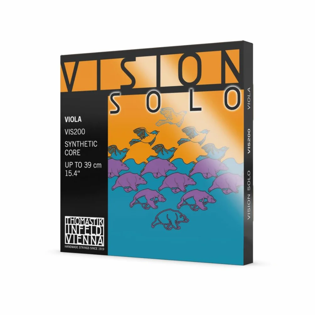 Thomastik Viola Vision Solo Synthetic Core Saiten Satz 4/4 mittel