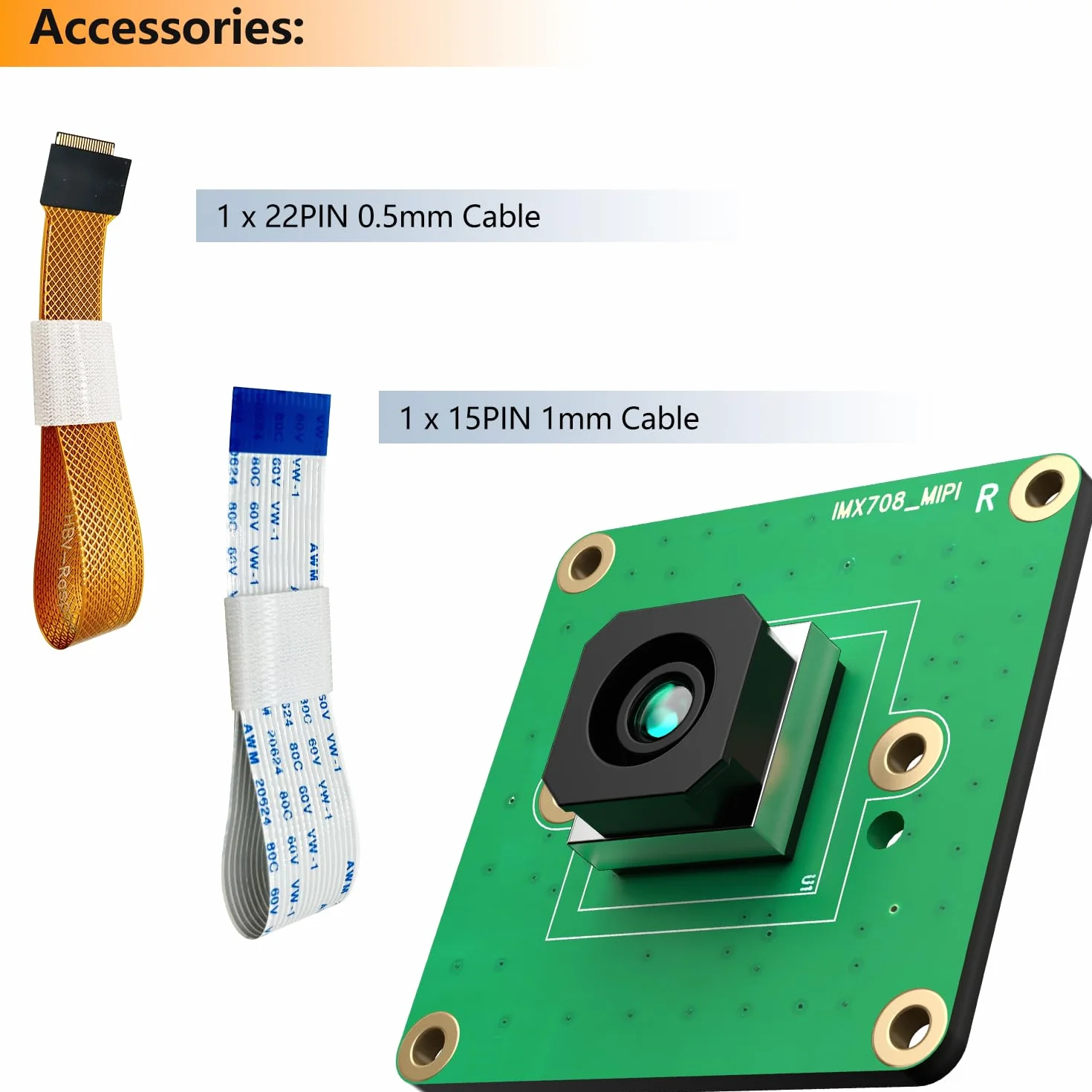 InnoMaker 12MP moduł kamery z autofokusem do Raspberry Pi, czujnik IMX708, pole widzenia 75°, HDR, kompatybilny z Pi 5,4,3,Zero,CM4 (opcje obiektywu M12/CS)