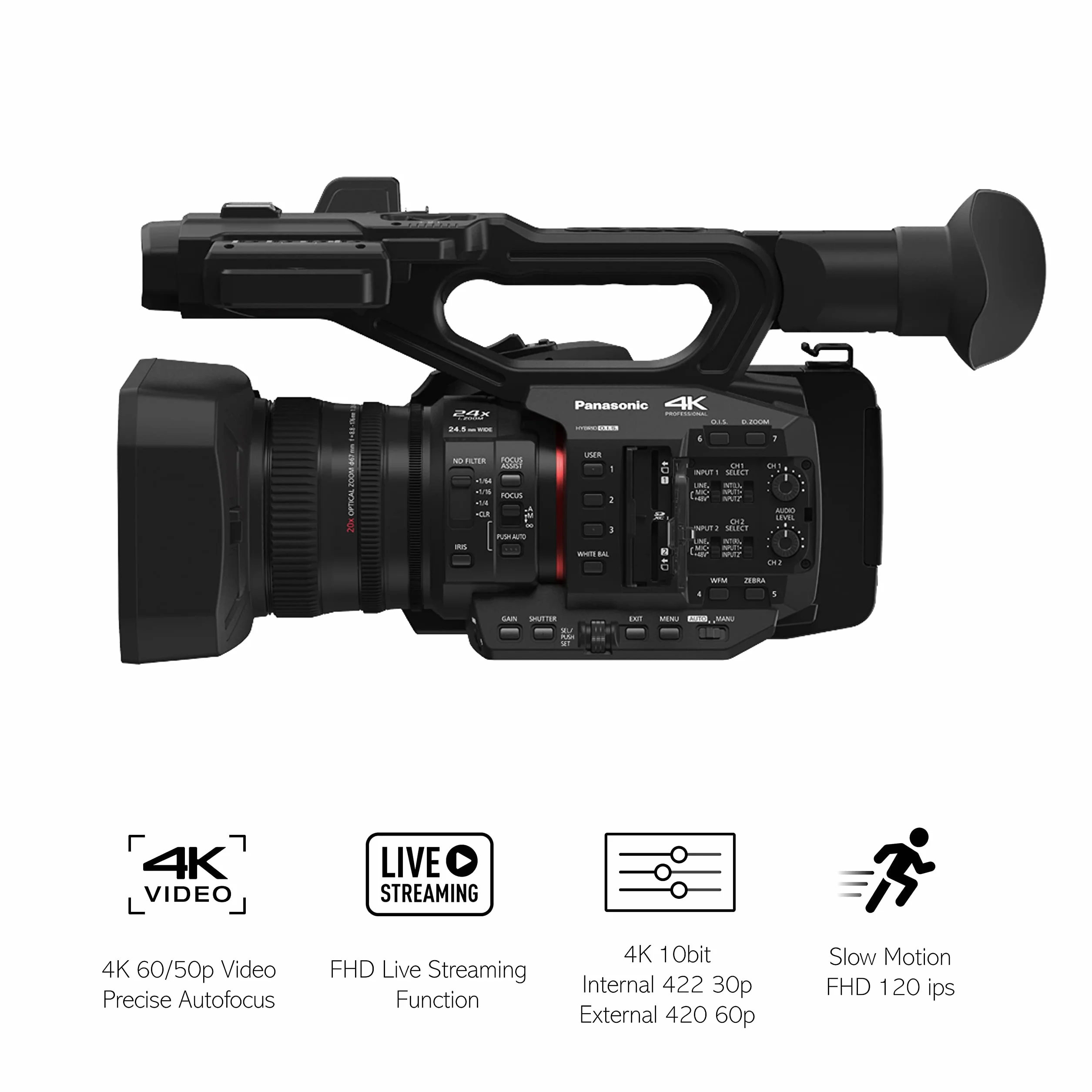 PANASONIC Camescope HC-X20E Noir