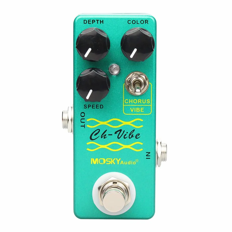 Mosky CH-VIBE - Chorus/Vibrato w stylu vintage, zielony