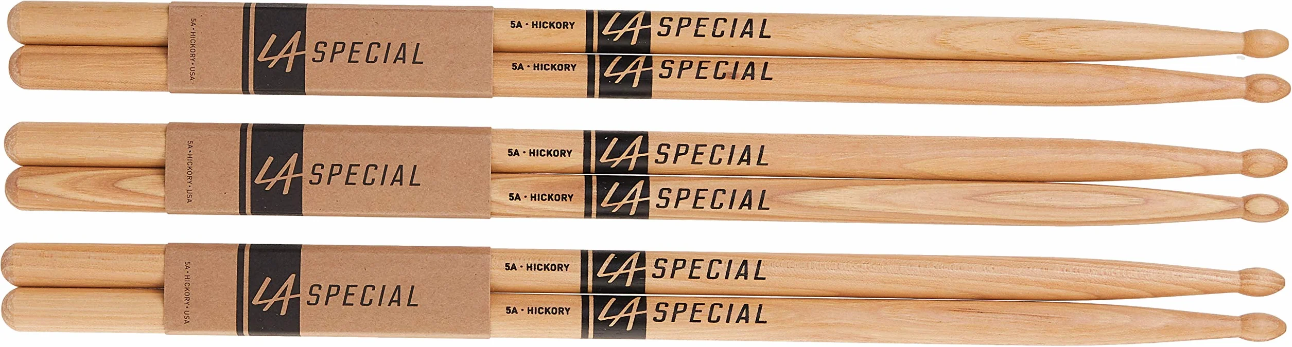 LA Specials pałeczki perkusyjne 5A zestaw hikory