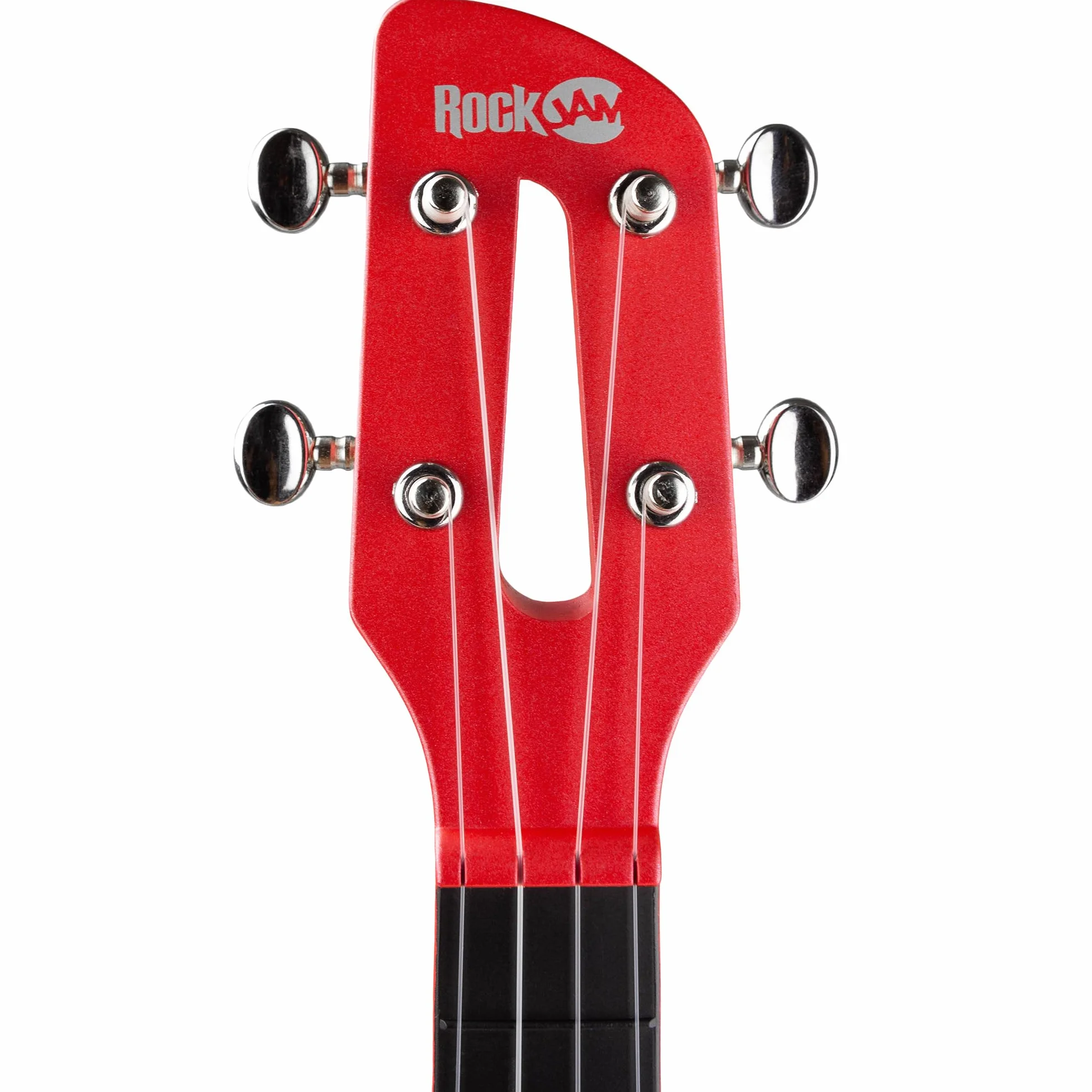 RockJam, Ukulele 4-strunowe, czerwone, pełne (RJUK-CF-RD)