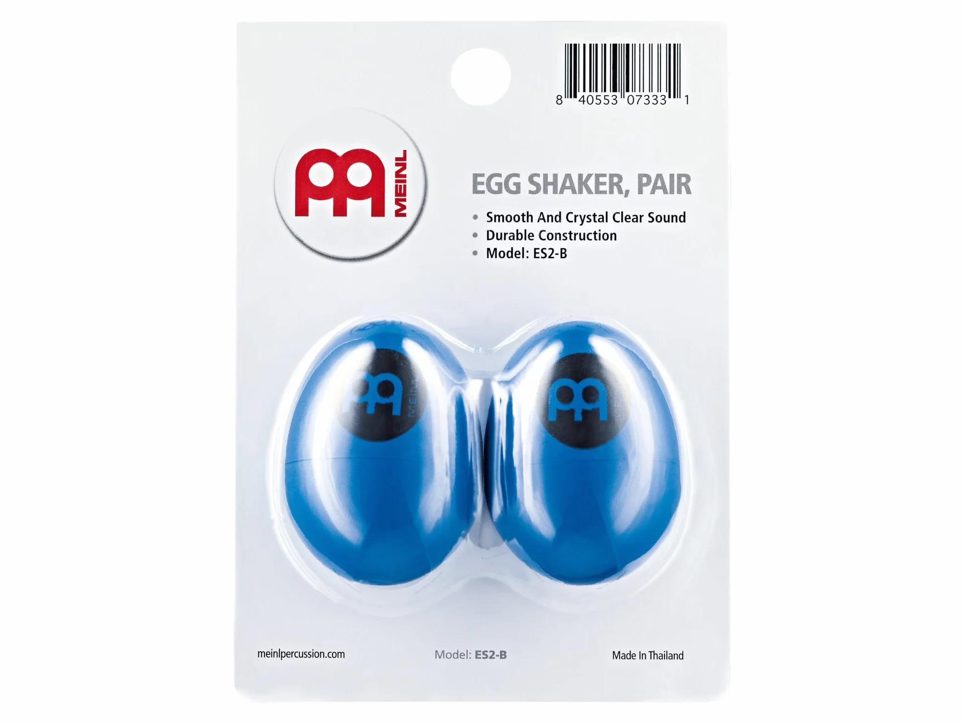 Meinl Egg Shaker ES2-B, Blue - Shaker