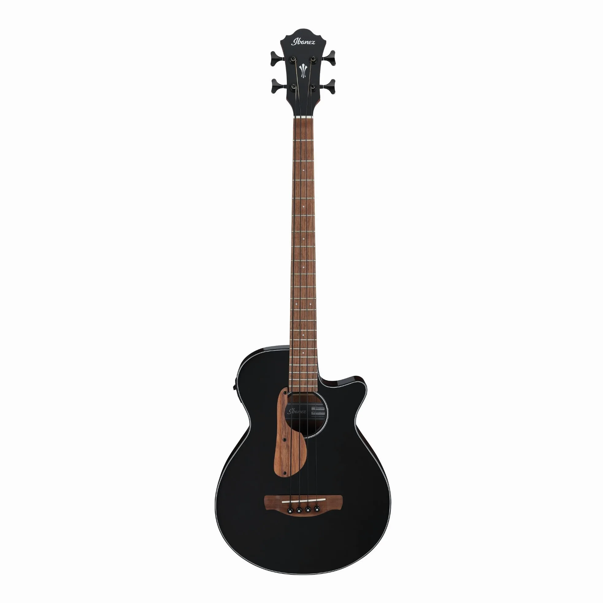 Ibanez AEGB24E-BKH Black High Gloss - Akustyczna gitara basowa