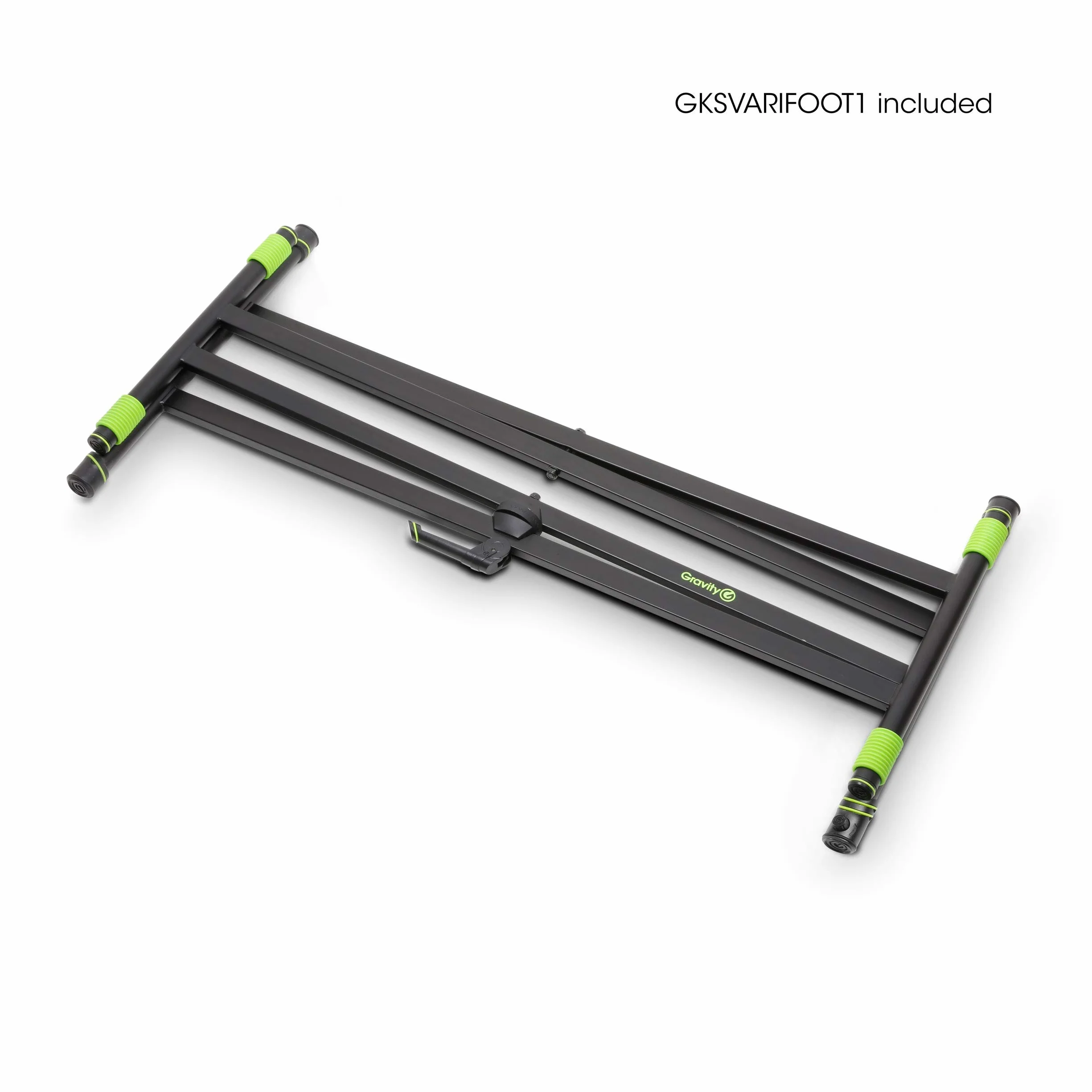 Gravity KSX 2 RD - zestaw ze statywem do keyboardu w kształcie litery X podwójny i stół nakładany