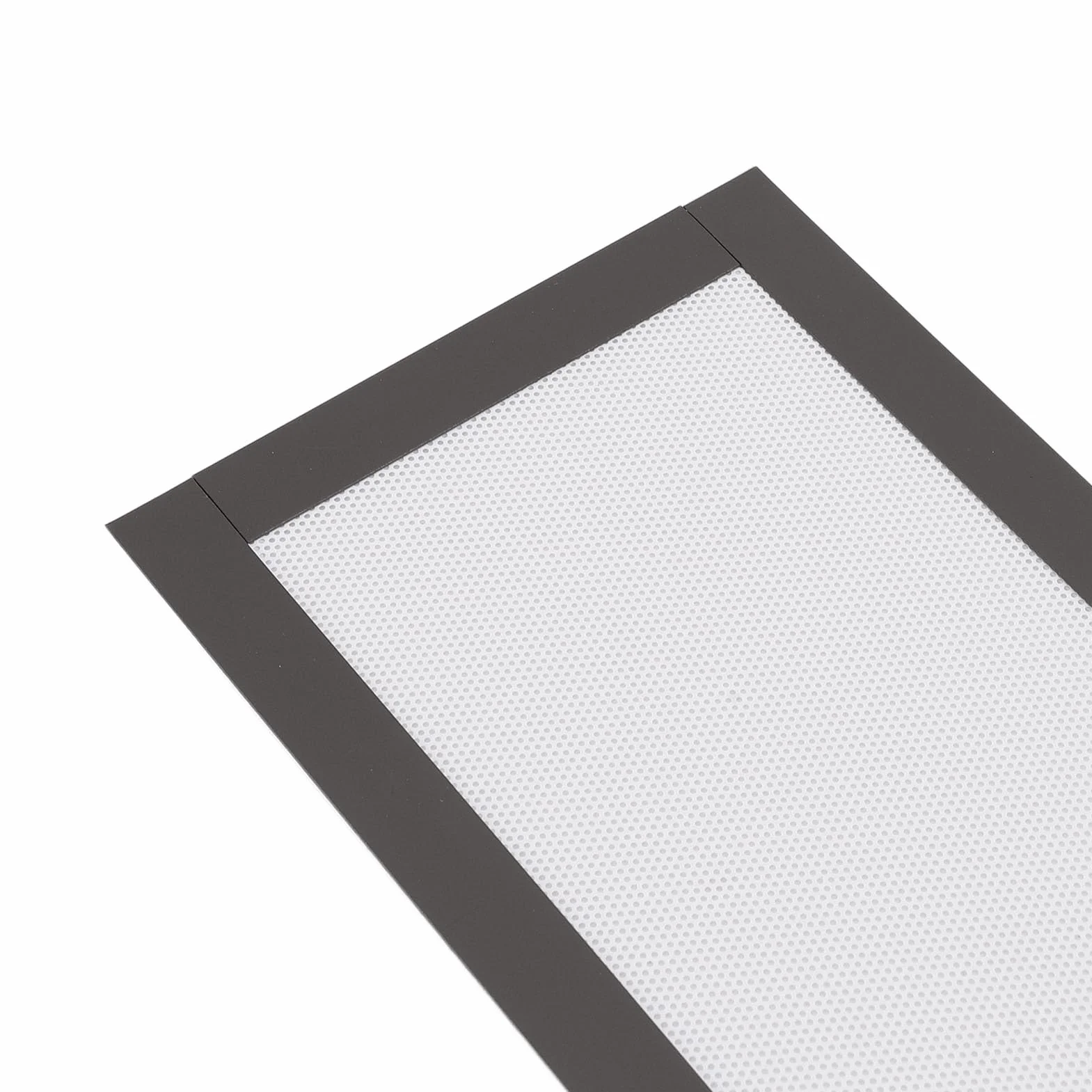 2 szt. PC Grill Siatkowy z ramką magnetyczną Pasek Wentylator Chłodnicy Komputera Filtr Przeciwpyłowy do Obudowy Komputera PC Osłona Przeciwpyłowa z Drobnej Siatki PVC (WHITE)