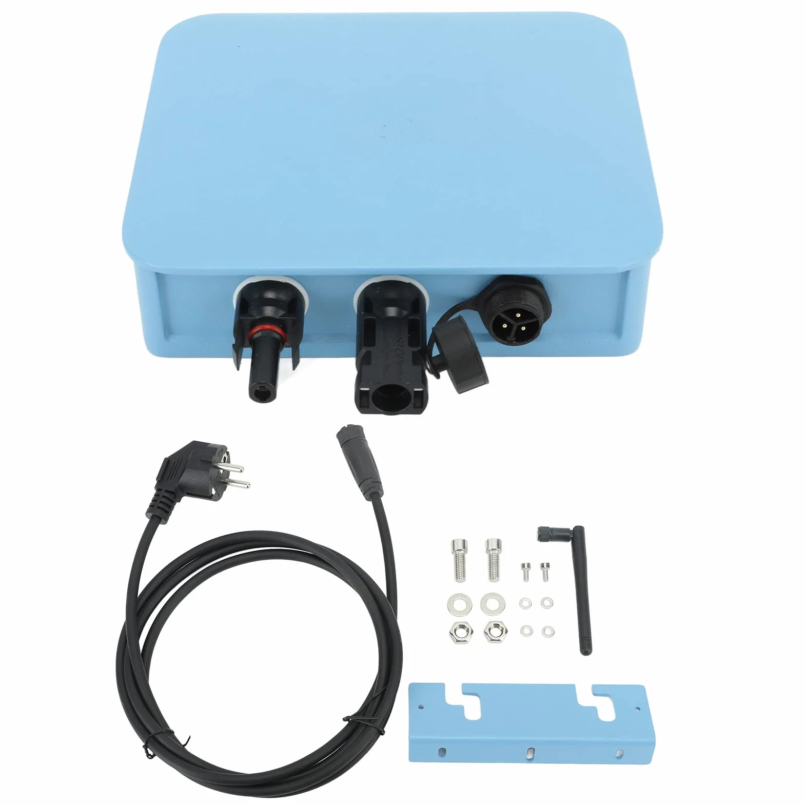 Solar Smart Micro Inverter Wodoodporny Wifi Monitorowanie Chmury Podłączony do Sieci Falownik do Panelu Słonecznego Wtyczka UE 220 V (1000 W)