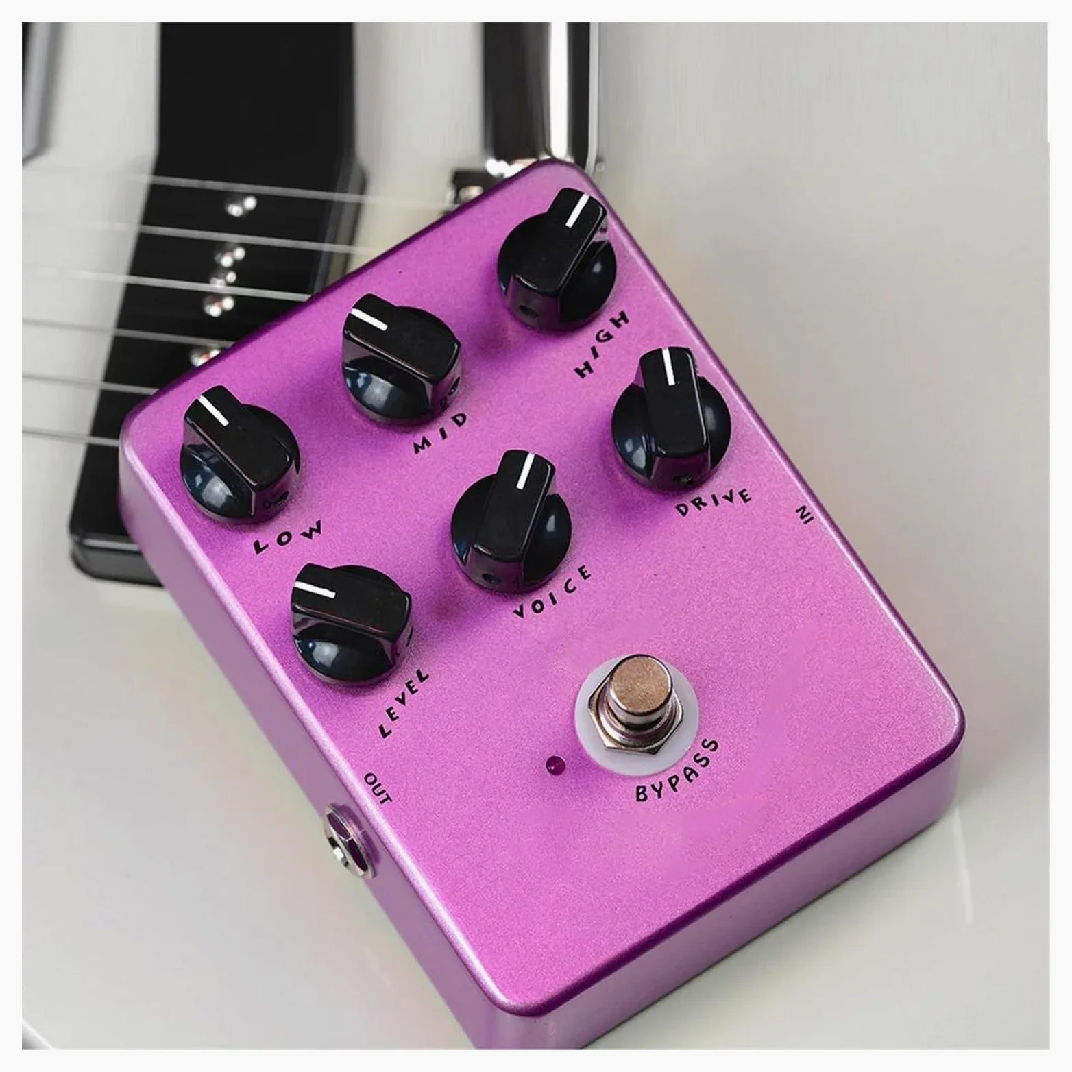 Tone Overdrive Pedał Efektów Gitarowych Wzmacniacz Analogowy(JF16addadapter)