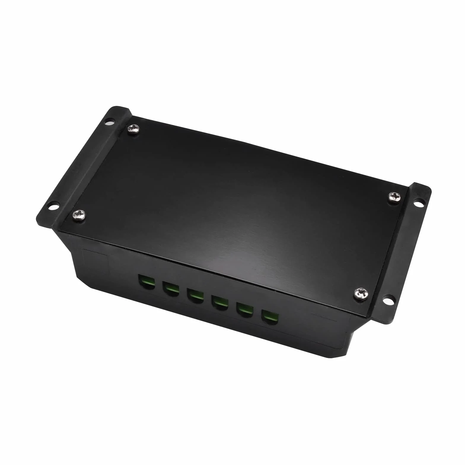 Diymore Solarna ładowarka kontroler 30 A (wersja zmodernizowana), 12 V/24 V, solarny regulator ładowania, panel słoneczny, bateria, inteligentny regulator solarny z podwójnym portem USB, wyświetlacz