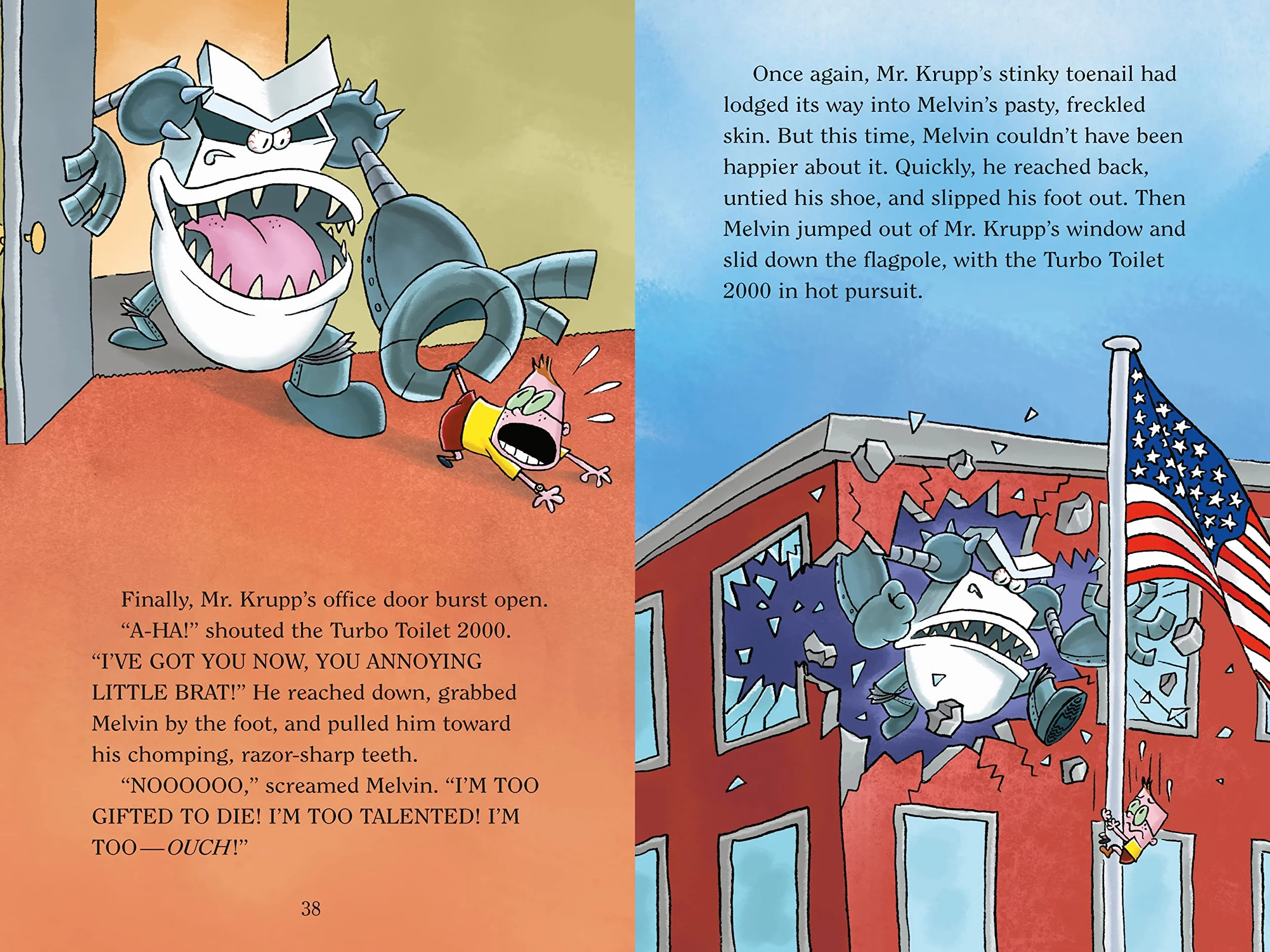 Captain Underpants and the Tyrannical Retaliation of the Turbo Toilet 2000 Full Colour: 11