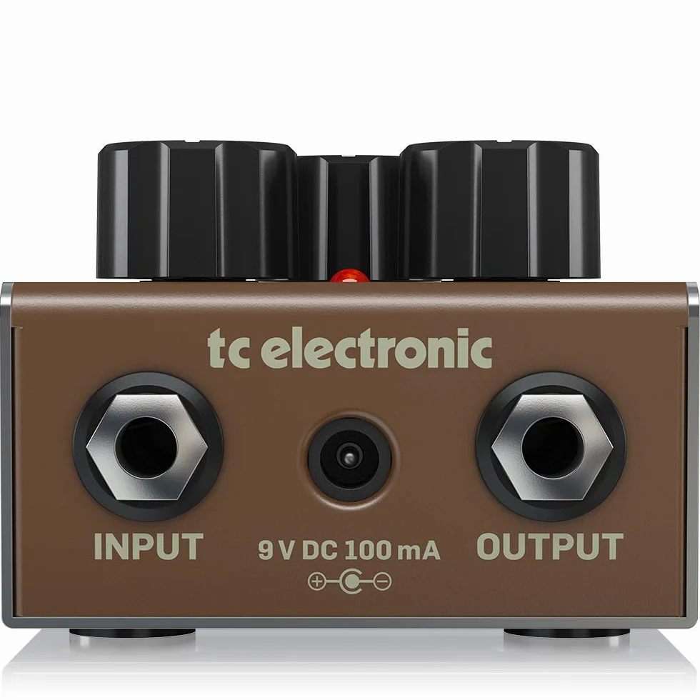 TC Electronic ECHOBRAIN ANALOG DELAY opóźnienia w stylu vintage z całkowicie analogowym obwodem widełkowym-brygady