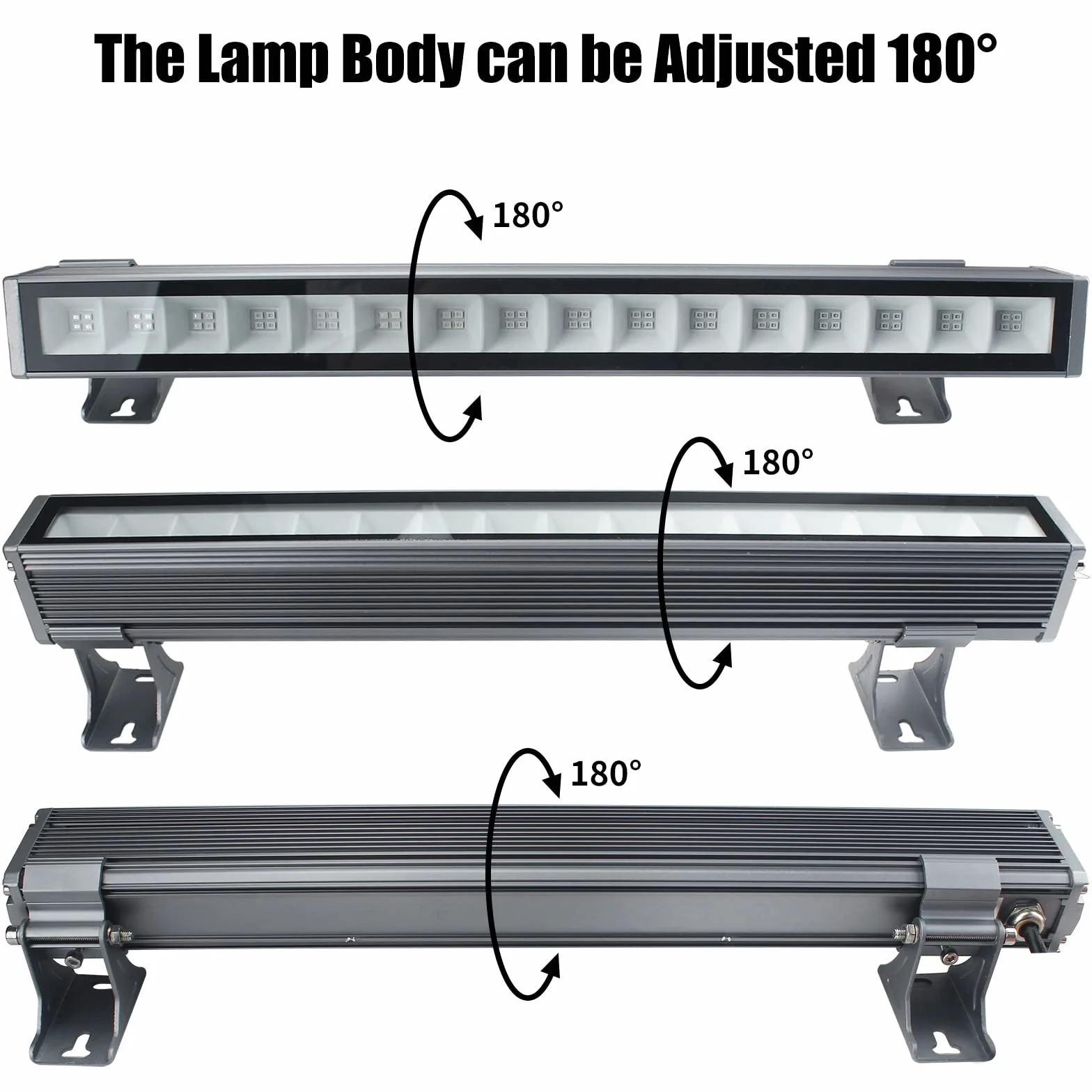 Lumiere Black UV, 2 sztuki 30W LED UV Tube, IP66 wodoodporna 64 diody LED fioletowa lampa barowa, 395-400nm zewnętrzna UV czarne światło na imprezę fluorescencyjną, imprezę neonową, farba