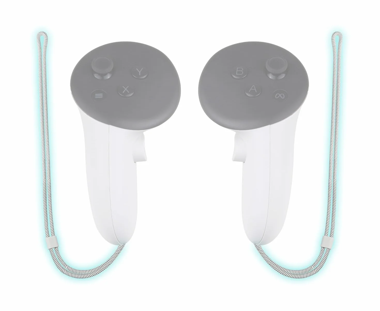 SOULWIT 1 para ulepszonych wymiennych pasków na nadgarstek do Oculus Quest3/Quest 3, wytrzymałe i regulowane paski na rękę do Meta Quest3S/Quest 3S kontrolera, łatwa instalacja typu zrób to sam