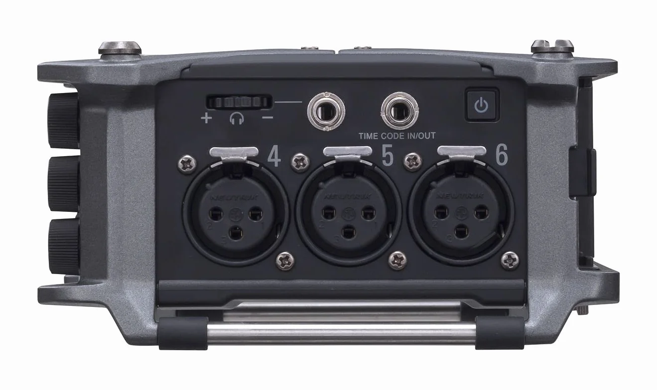ZOOM F6 Rejestrator Polowy 6-Kanałowy 14-Ścieżkowy 32-Bit Audio Timecode UE Antracyt