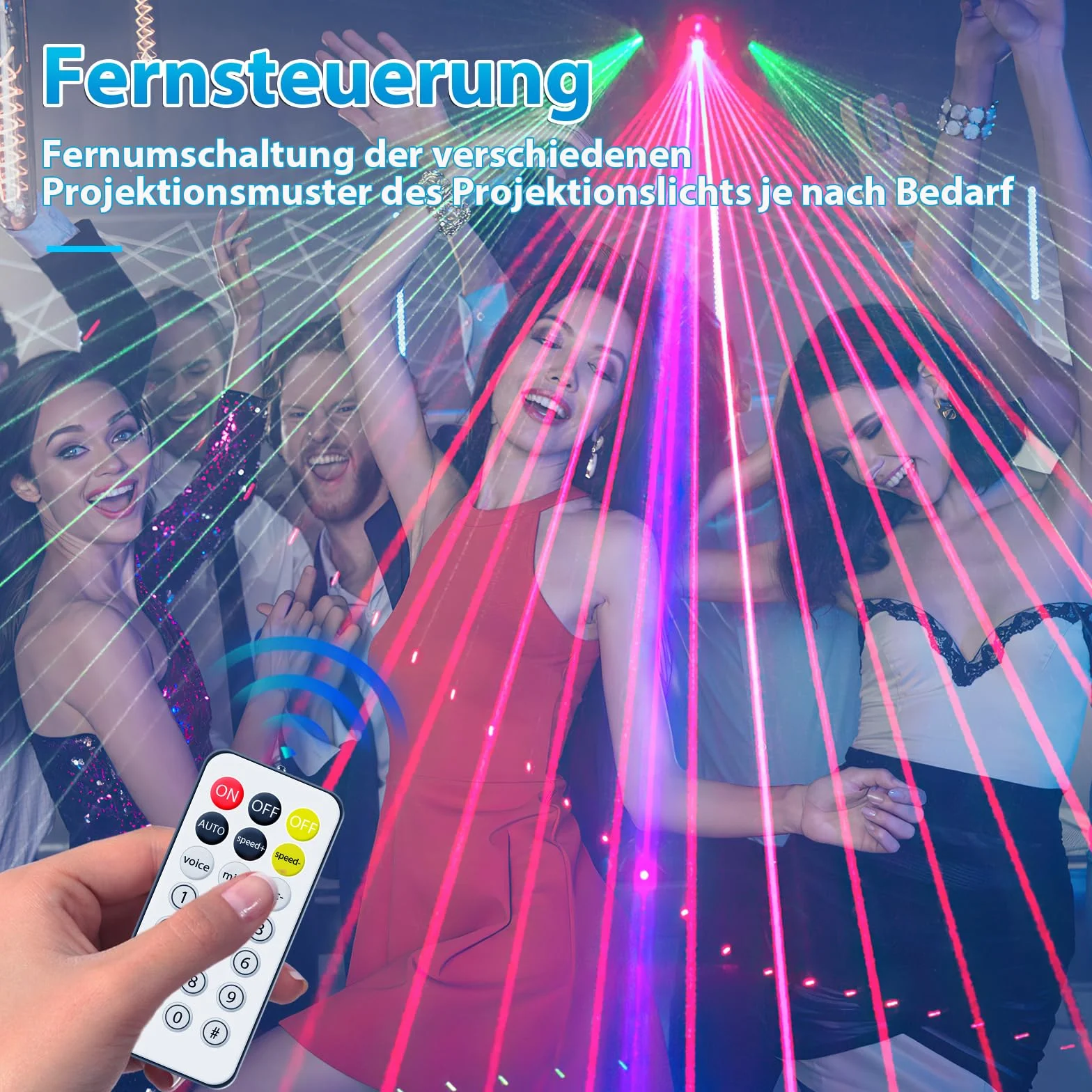 Światło dyskotekowe, światło imprezowe, ruchoma głowica T100, projektor DJ ze światłem LED RGB sterowany muzyką, oświetlenie dyskotekowe DJ, reflektor z efektem DMX, do KTV, spotkań rodzinnych, ślubu