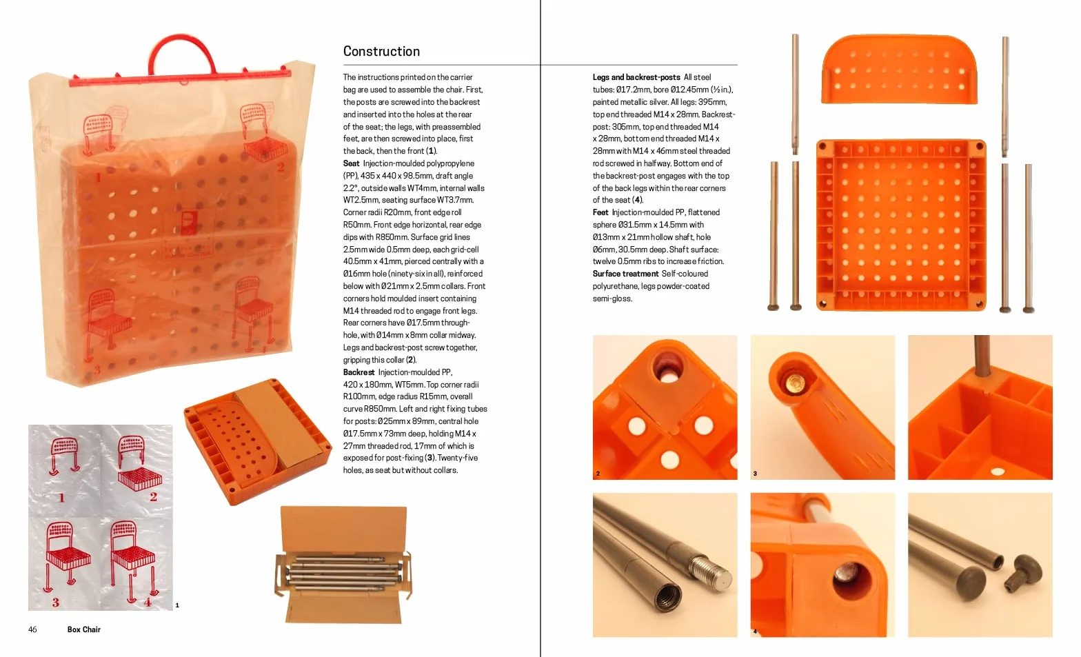 Chair Anatomy : Design and Construction (2nd ed) /anglais