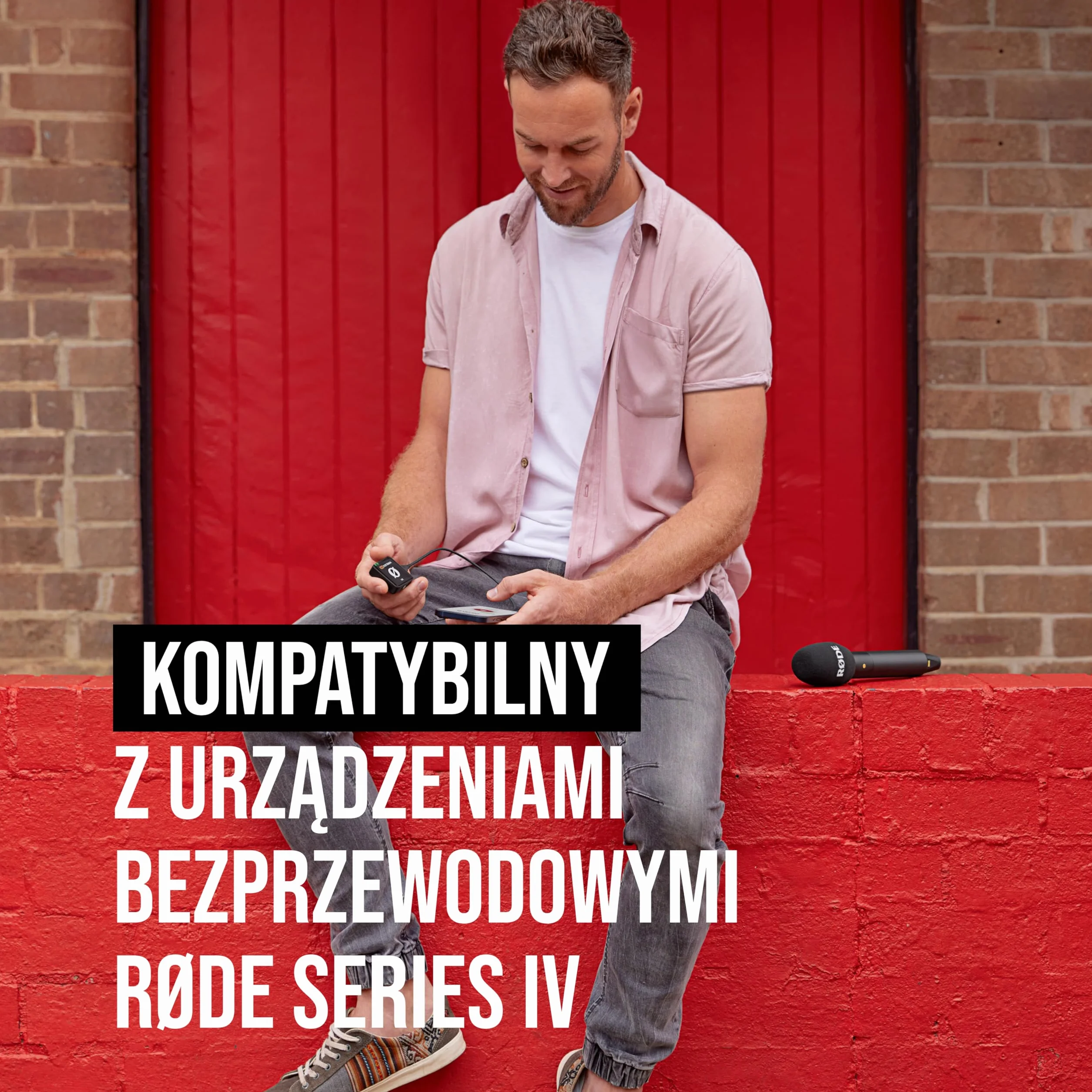 RØDE Interview PRO Bezprzewodowy mikrofon ręczny z kondensatorem klasy broadcast i nagrywaniem 32-bit Float