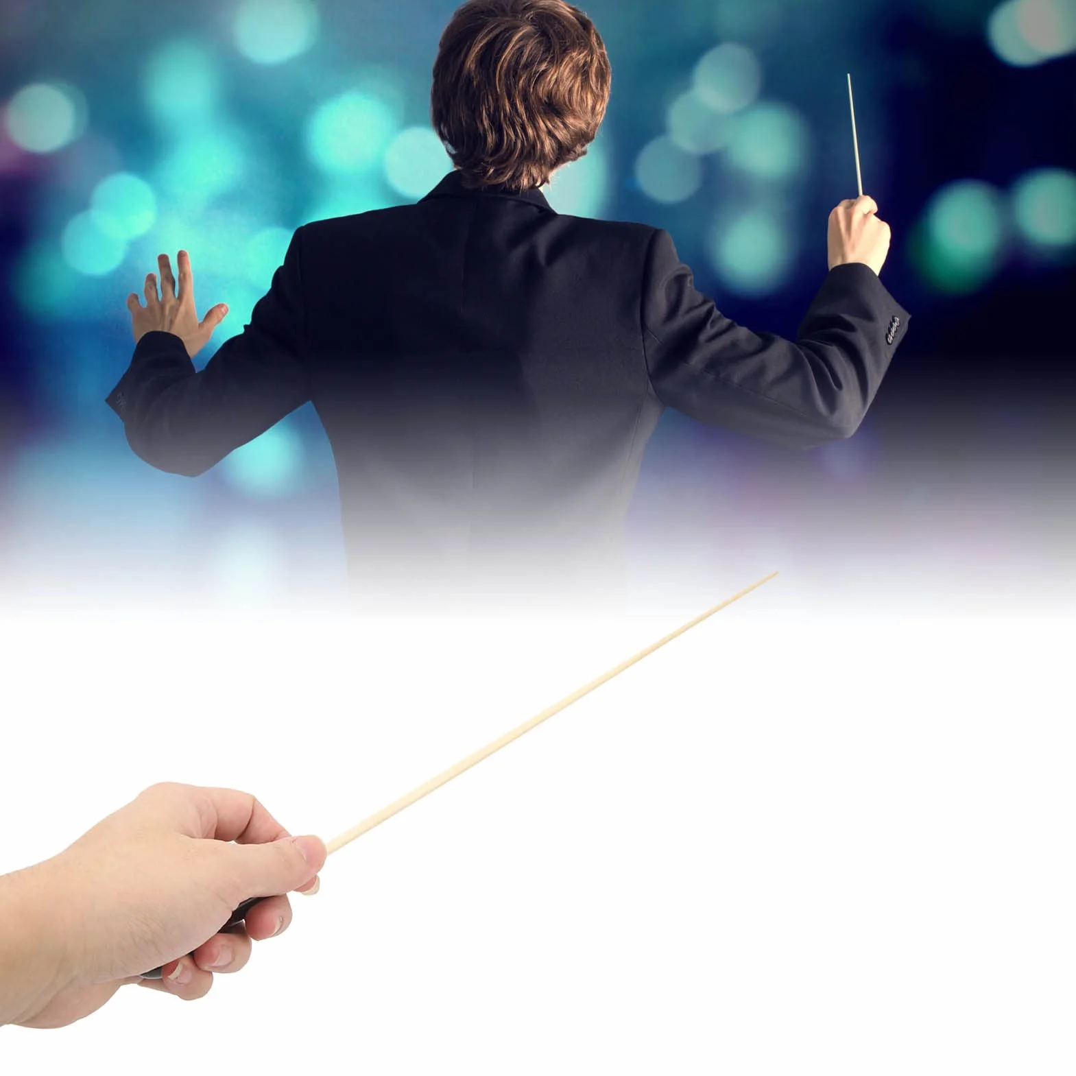 Baton Dyrygencki Orkiestra Professional Maple Handle z Drewnianą Skrzynką