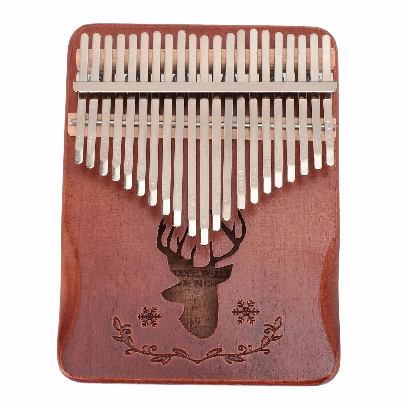 Kalimba Thumb Piano, Wygodna Konstrukcja, Doskonała jakość Dźwięku, Zaawansowane Grawerowanie, łatwe do Nauczenia się Dzięki Nutom Klawiatury, Idealny dla Początkujących