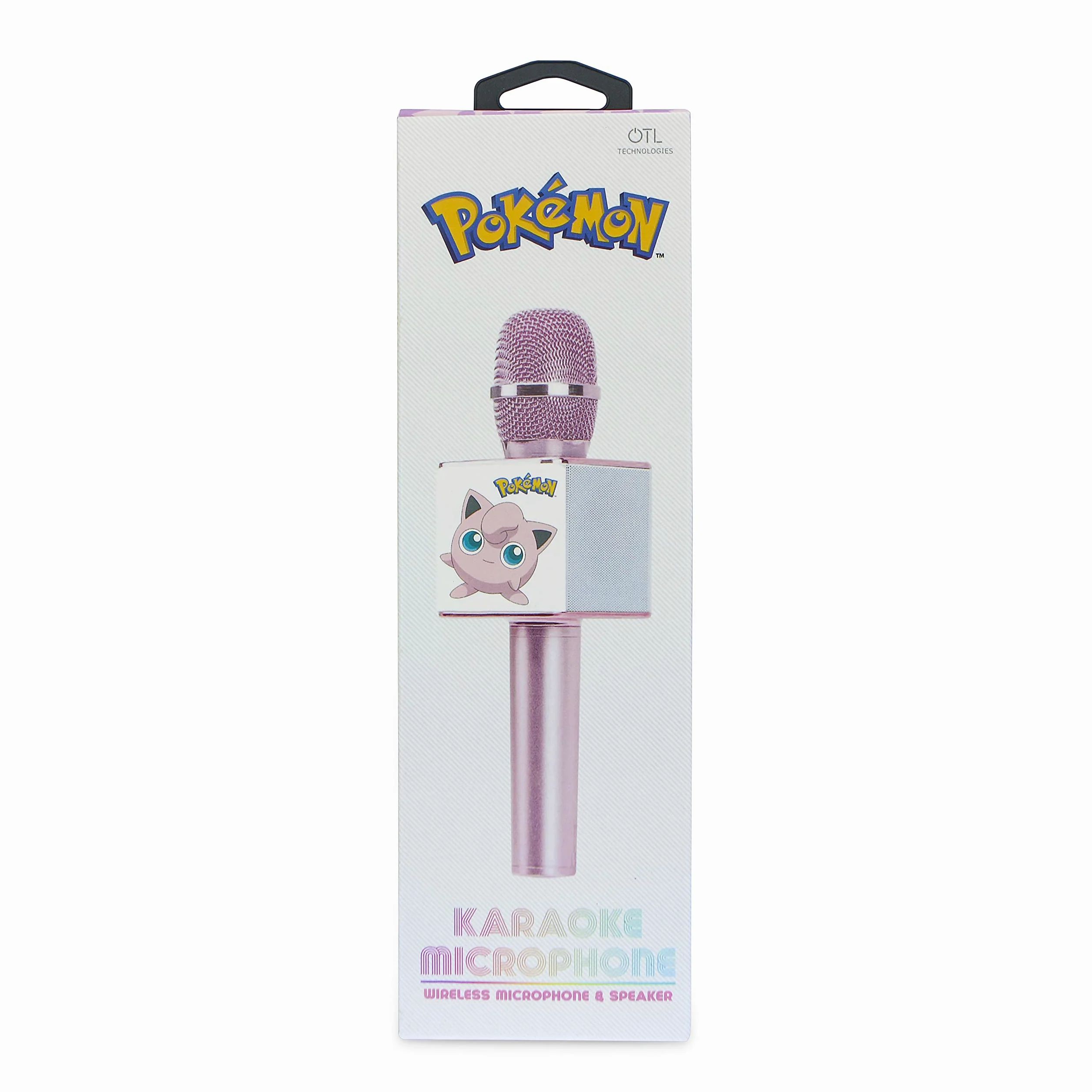 OTL Technologies PK0895 Pokemon Jigglypuff bezprzewodowy mikrofon do karaoke z głośnikiem