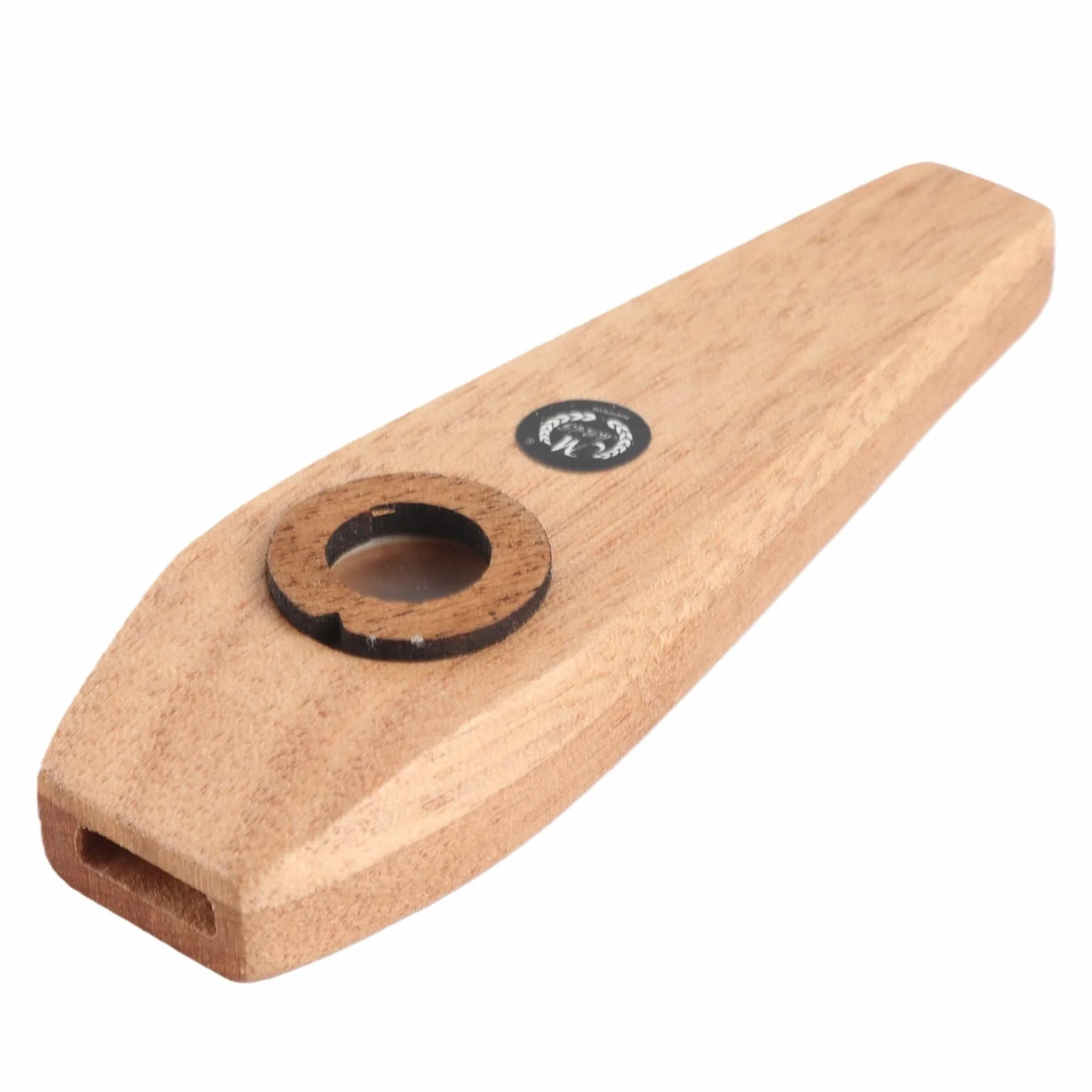Drewniane Kazoo z 2 Fletami Membranowymi Instrument Muzyczny dla Początkujących