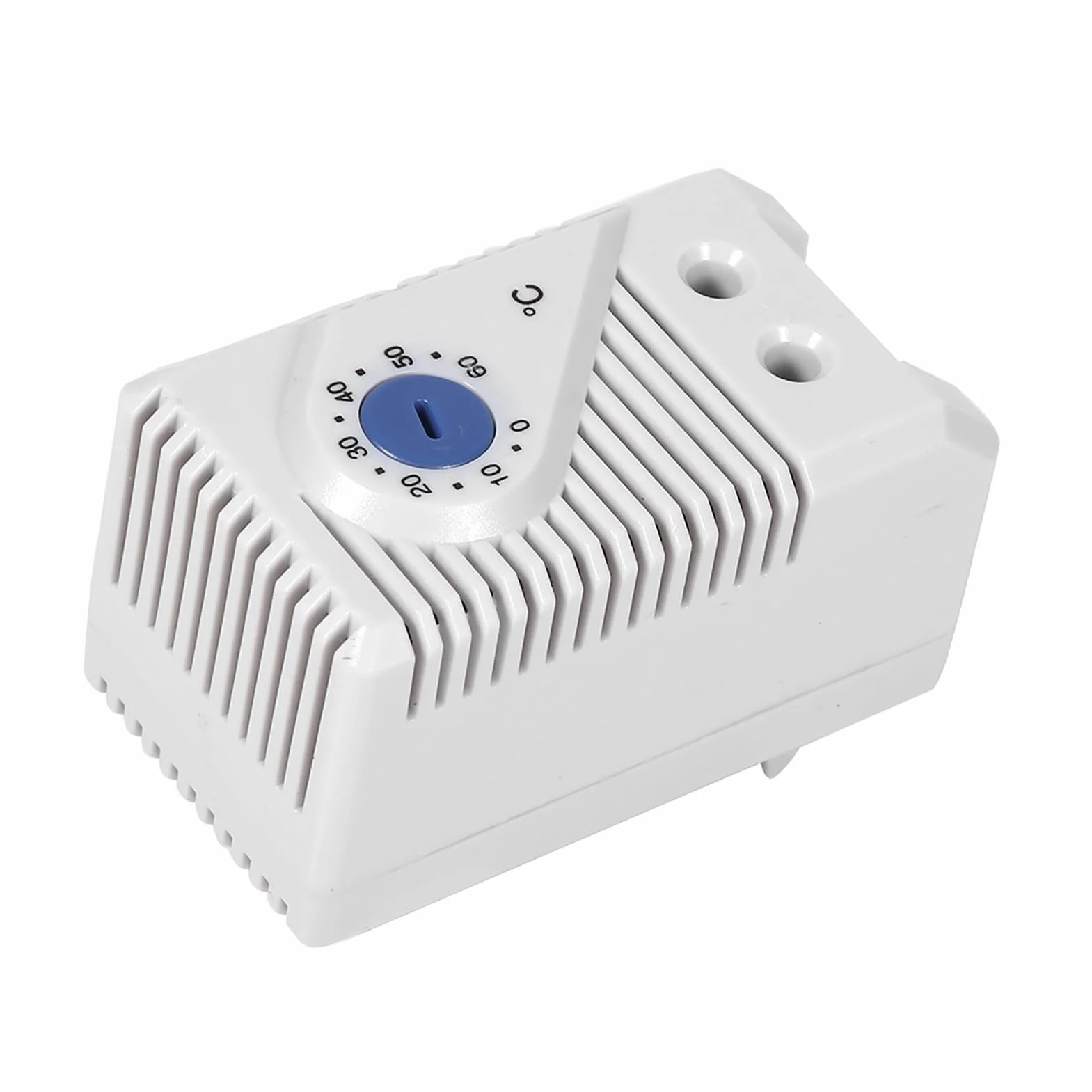 Mechaniczny termostat, regulowany 0-60 ℃ tworzywo sztuczne + regulator temperatury z elektronicznym wentylatorem filtra (KTS011)