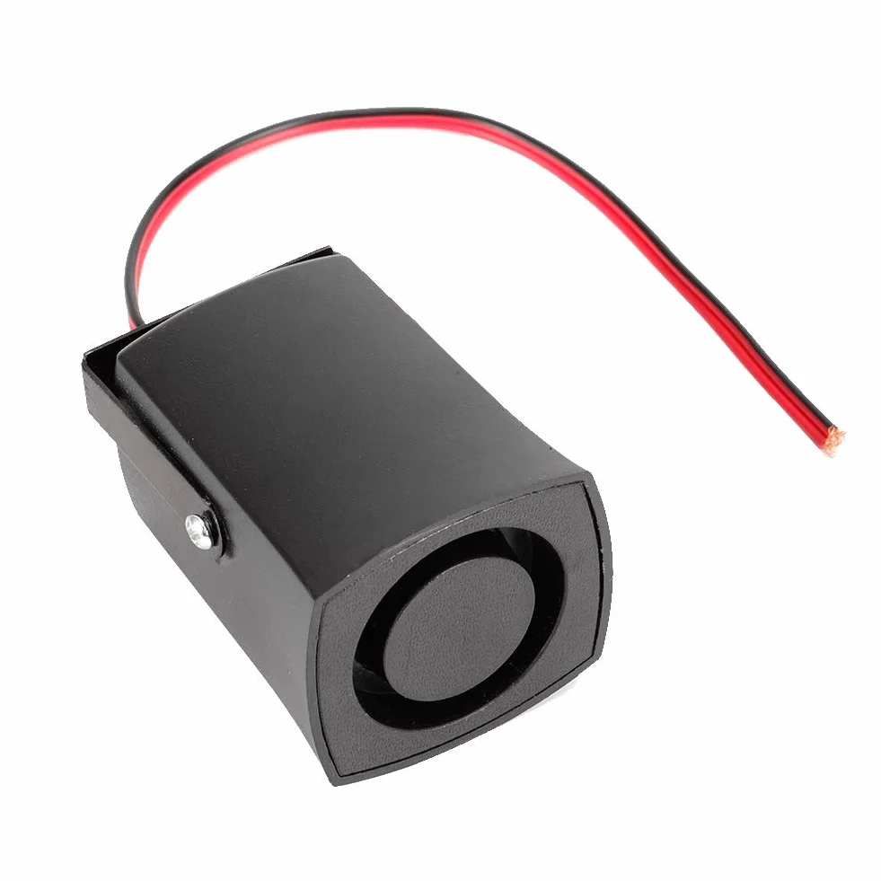 Summer Reverse, Universal 12V 115db Autoumkehralarm Back Up Horn Beeper Buzzer Black