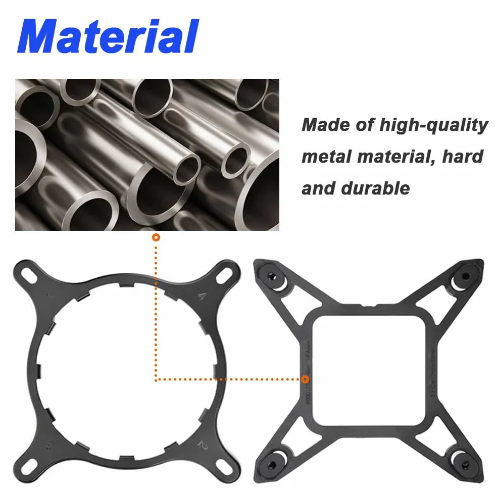 LGA 1700 Bracket Kit Upgrade do NZXT Kraken Z73 Z X AIO Coolers, Floe and Water 3.0 AIO Series Cooler, CL-O032-PL00BL-A
