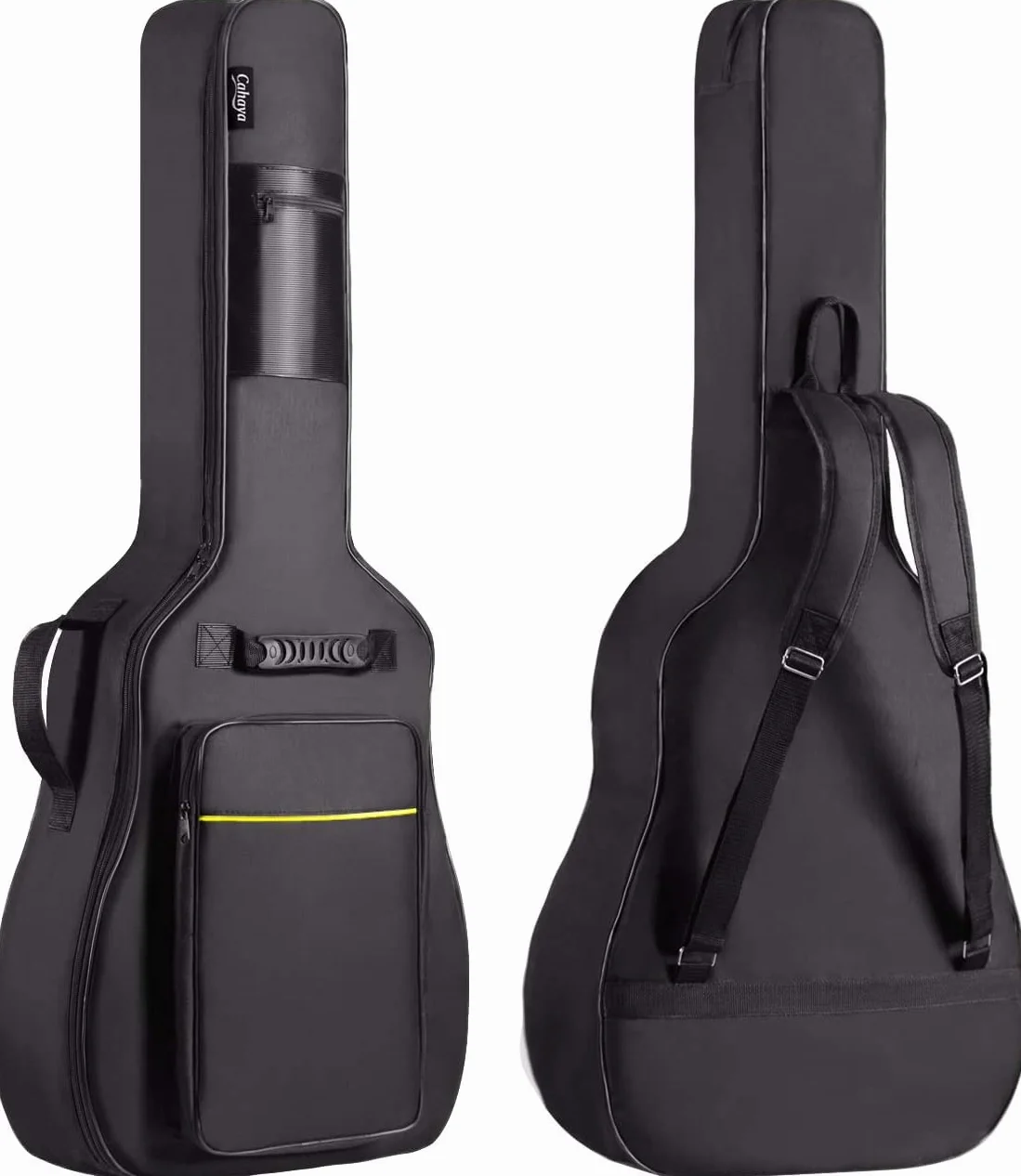 CAHAYA CY0152 Torba na gitarę, wodoszczelna, wyściełana torba na gitarę akustyczną 39/ 40/ 41 cali
