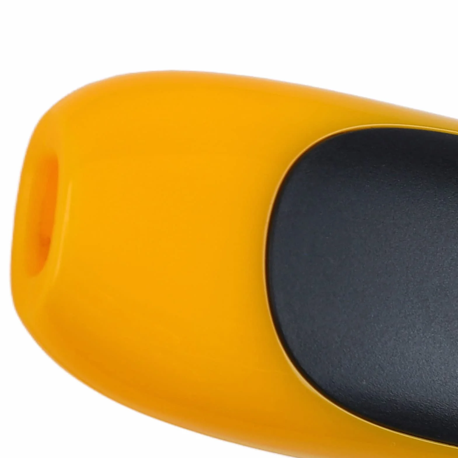Elektryczny Kazoo 4,3-calowy Profesjonalny z Przetwornikiem i Adapterem, Instrument Muzyczny z Regulacją Tonu, Membranami Fletowymi, Ustnik Klasy Spożywczej (Cytrynowo Żółty)