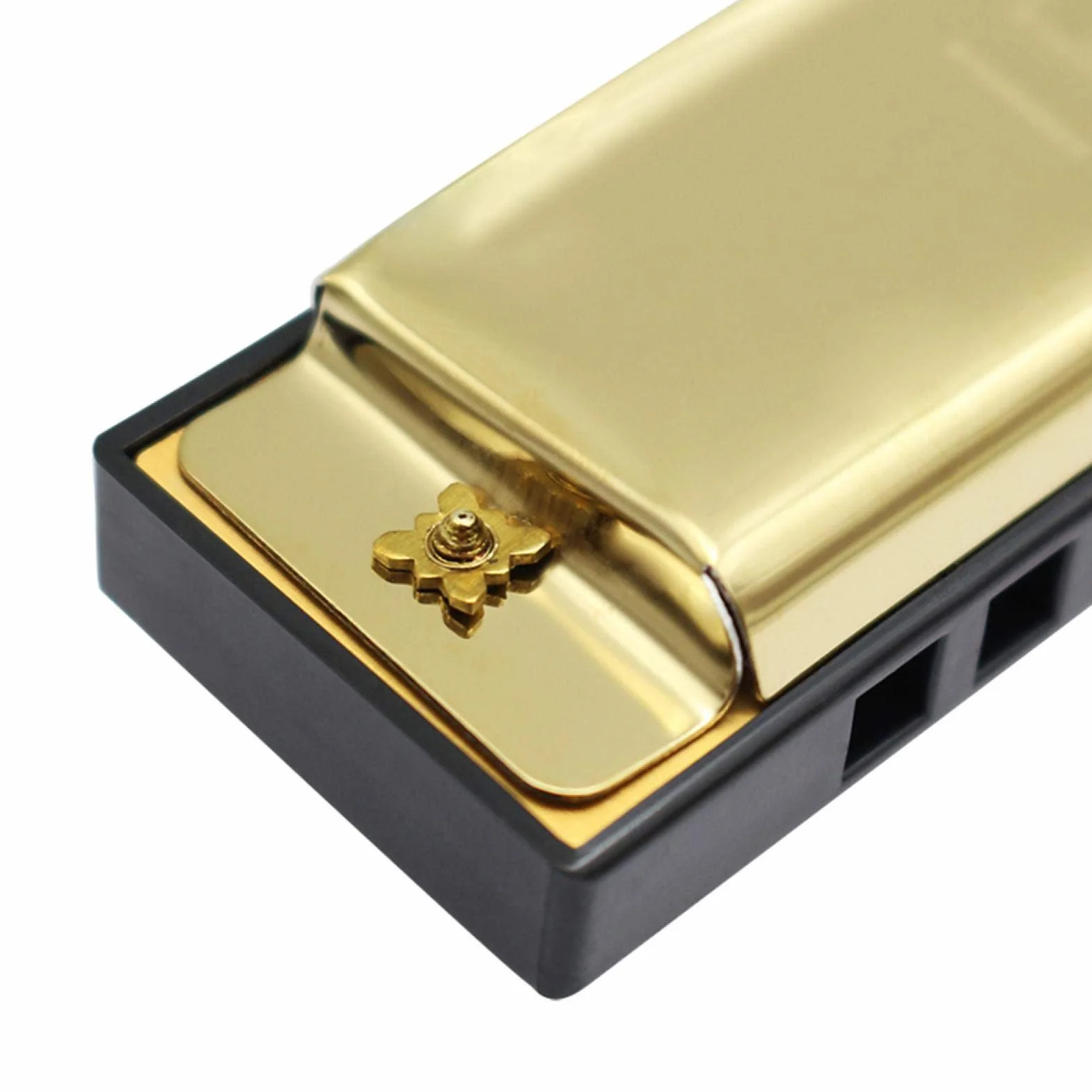 Alomejor Harmonijka 10 otworów 20 melodii harmonijka diatoniczna profesjonalna metalowa edukacyjna instrument muzyczny dla początkujących studentów dzieci