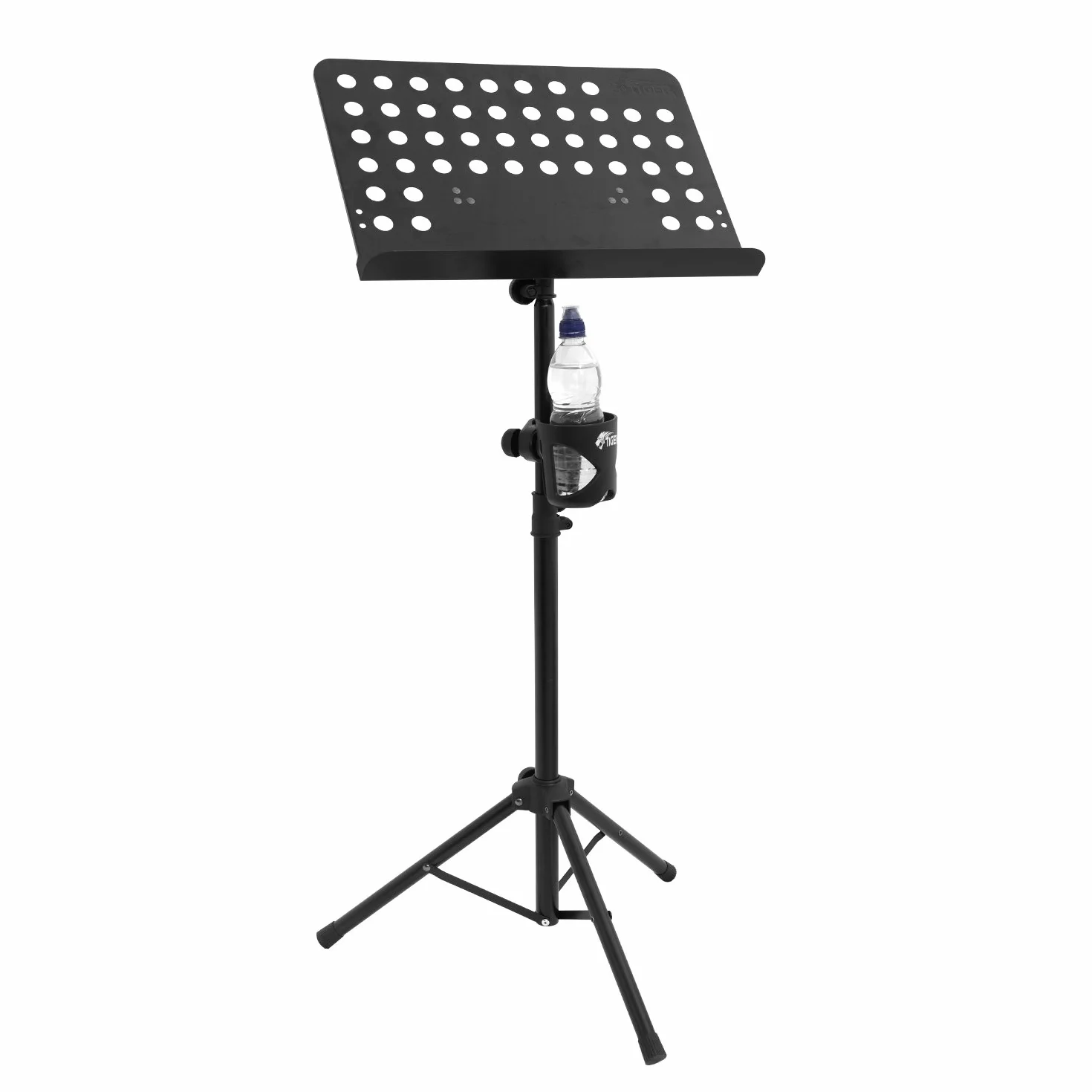 Tiger MSA79-BK zacisk na uchwyt na napoje do stojaka na muzykę, stojak na mikrofon i stojak na perkusję, uchwyt na kubek dla wokalisty, perkusistów, gitarzystów i basistów