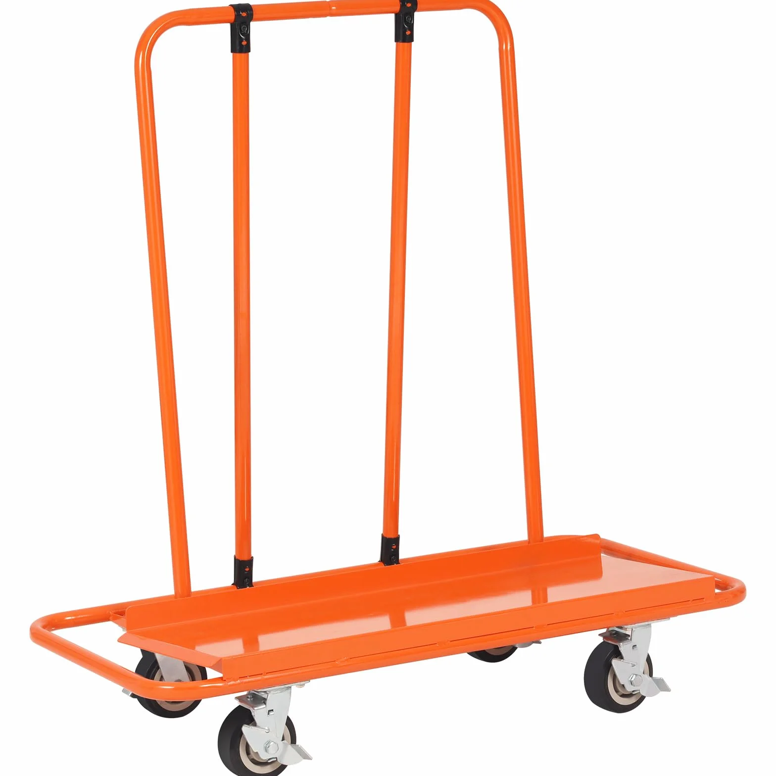 VEVOR Wózek z płytami o nośności 1360 kg, stal Q235, z uniwersalnymi kółkami, pomoc transportowa, wózek platformowy, wózek do dużych obciążeń, 1155 x 555 x 1180 mm